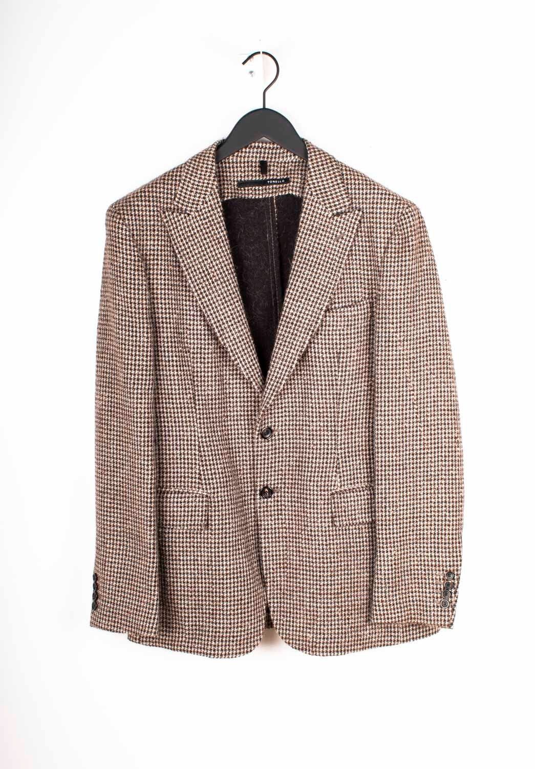 Tonello Tonello Men Jacket Check Blazer Size IT52/Large Size US L / EU 52-54 / 3 - 1 Thumbnail