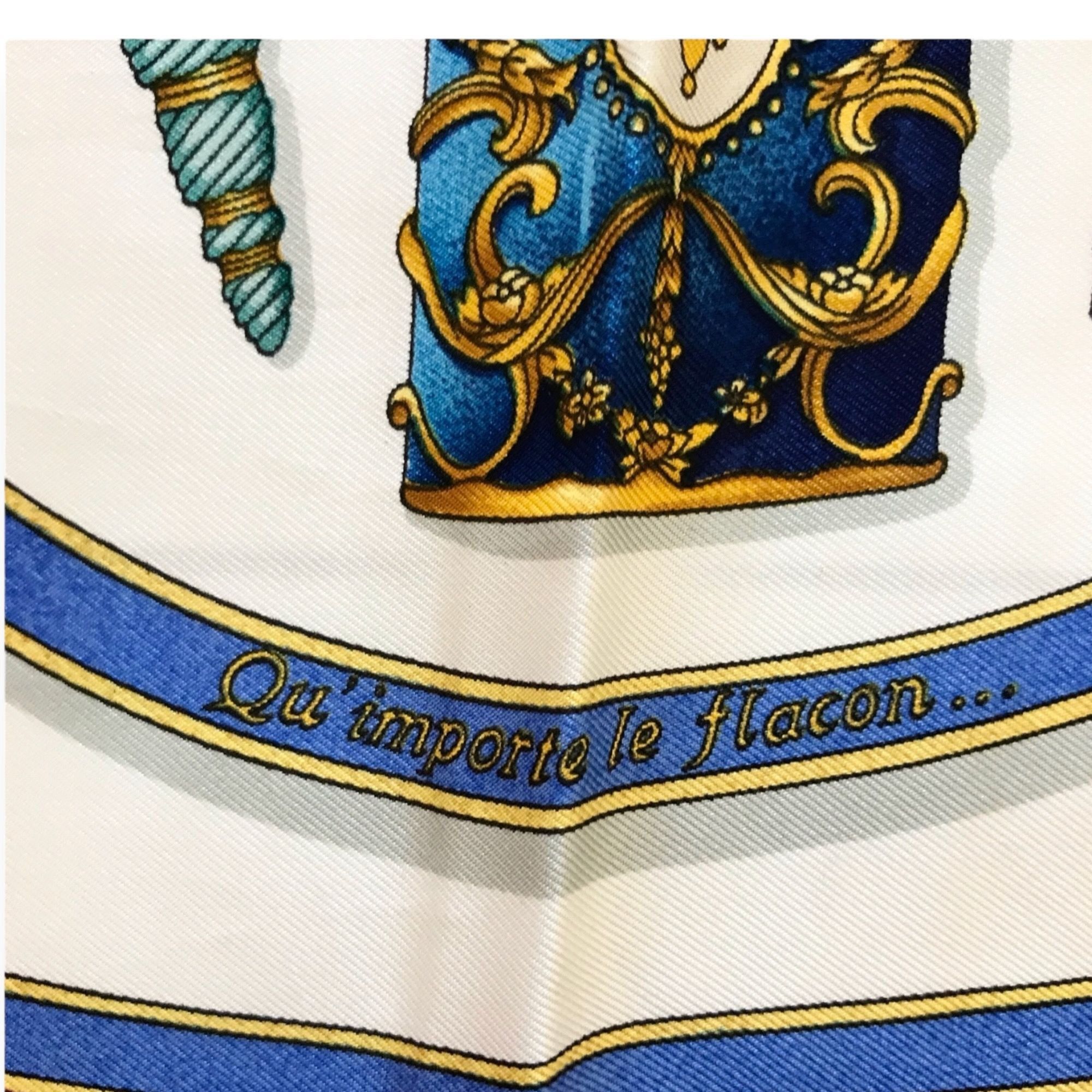 Hermes × Vintage Hermès Silk Scarf - "Qu'importe le Flacon..." by Catherine B Size ONE SIZE - 5 Thumbnail