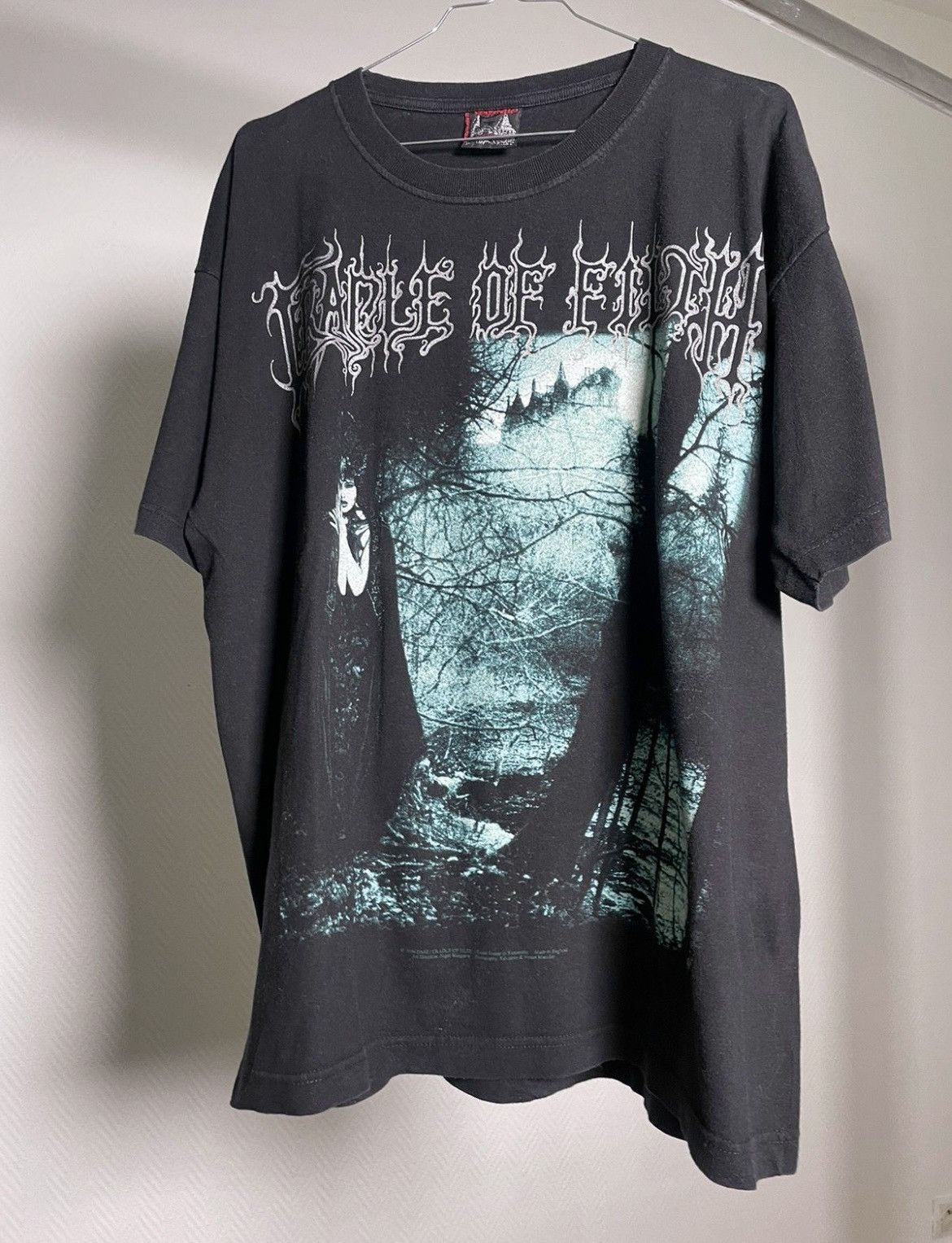 Image of Band Tees x Vintage 1996 Cradle Of Filth Dusk And Her Embrace Vamperotica in Black, Men's (Size XL)