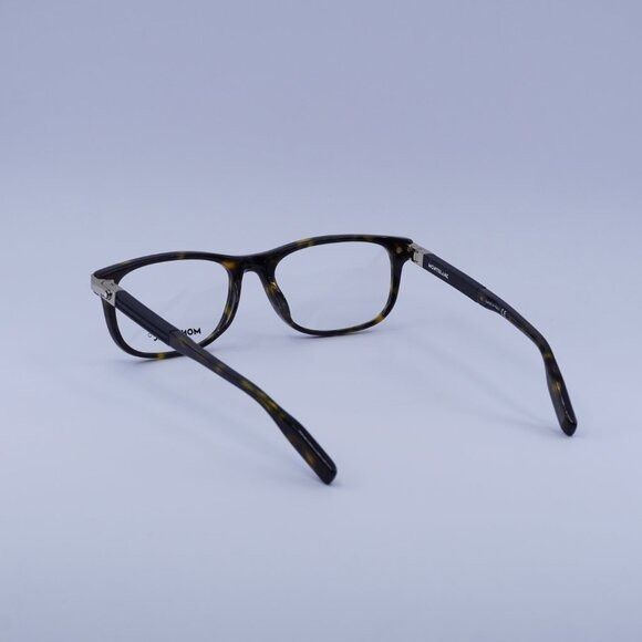Montblanc Montblanc MB0036O 003 Eyeglasses Havana 54mm Rectangle Frame Size ONE SIZE - 5 Thumbnail