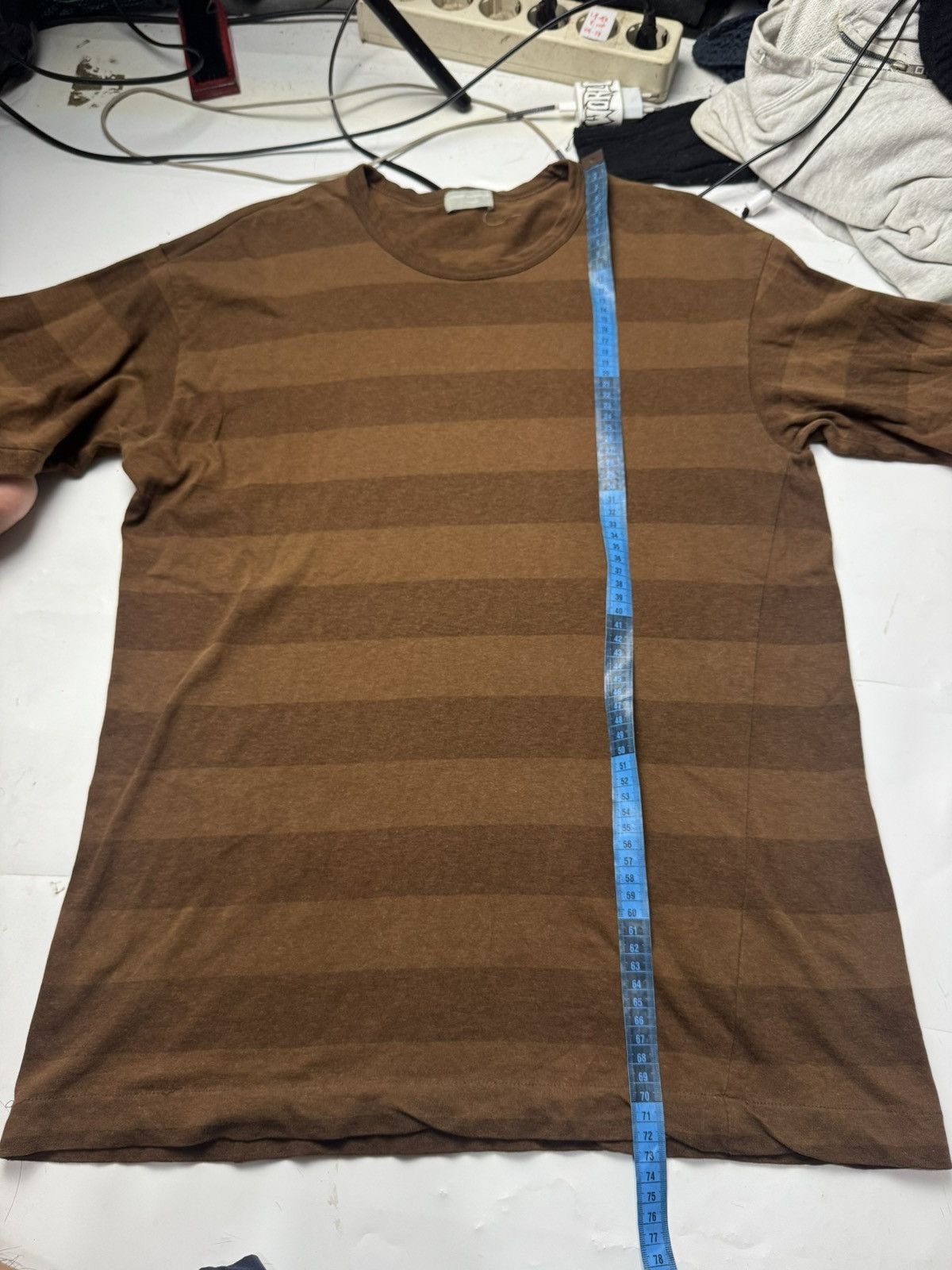 Comme des Garcons Homme Comme Des Garcons Homme Vintage 1996 Long Sleeve Stripe Size US L / EU 52-54 / 3 - 9 Thumbnail