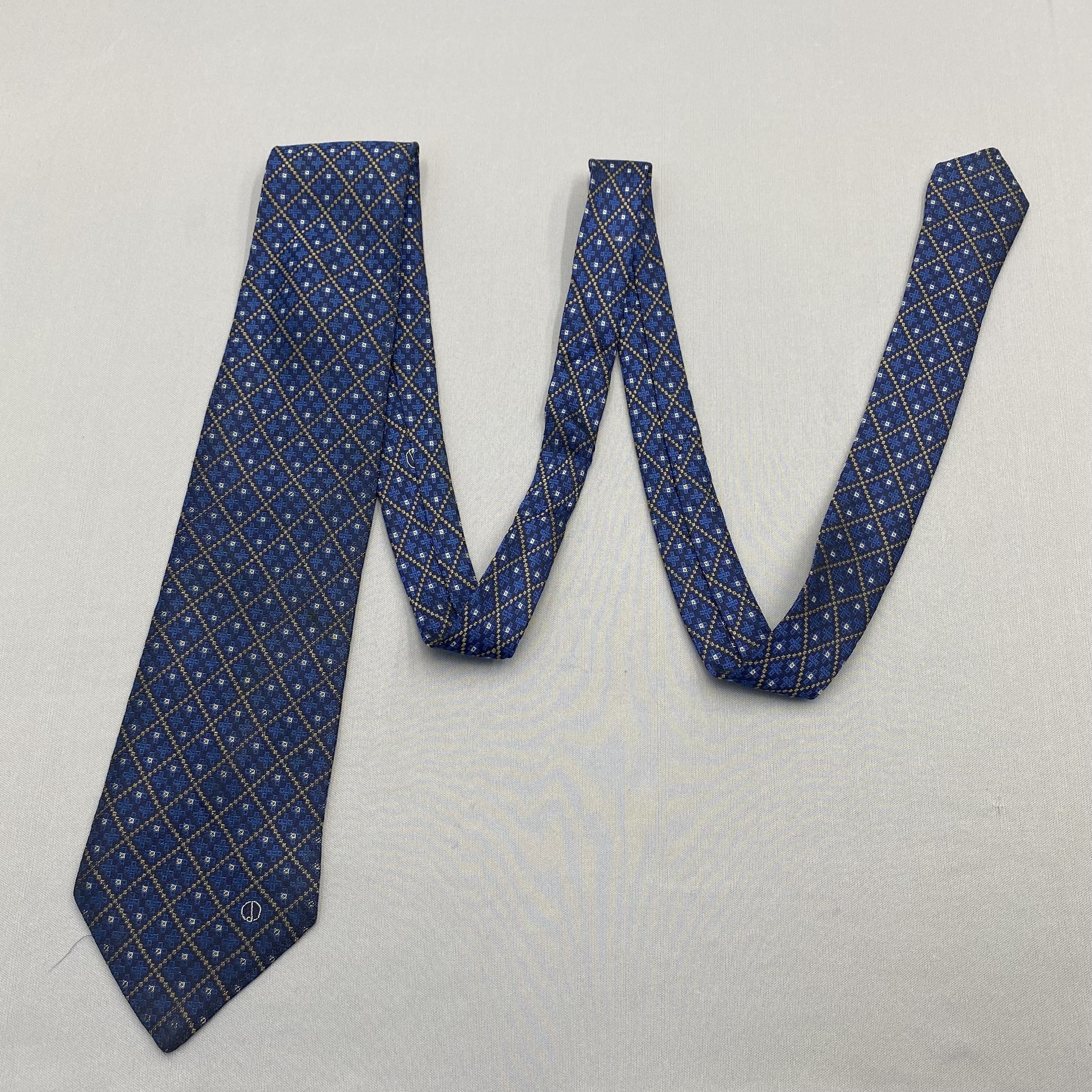 Alfred Dunhill Vintage Dunhill SILK Necktie Cravate Pure Silk Neck Tie Size ONE SIZE - 5 Thumbnail