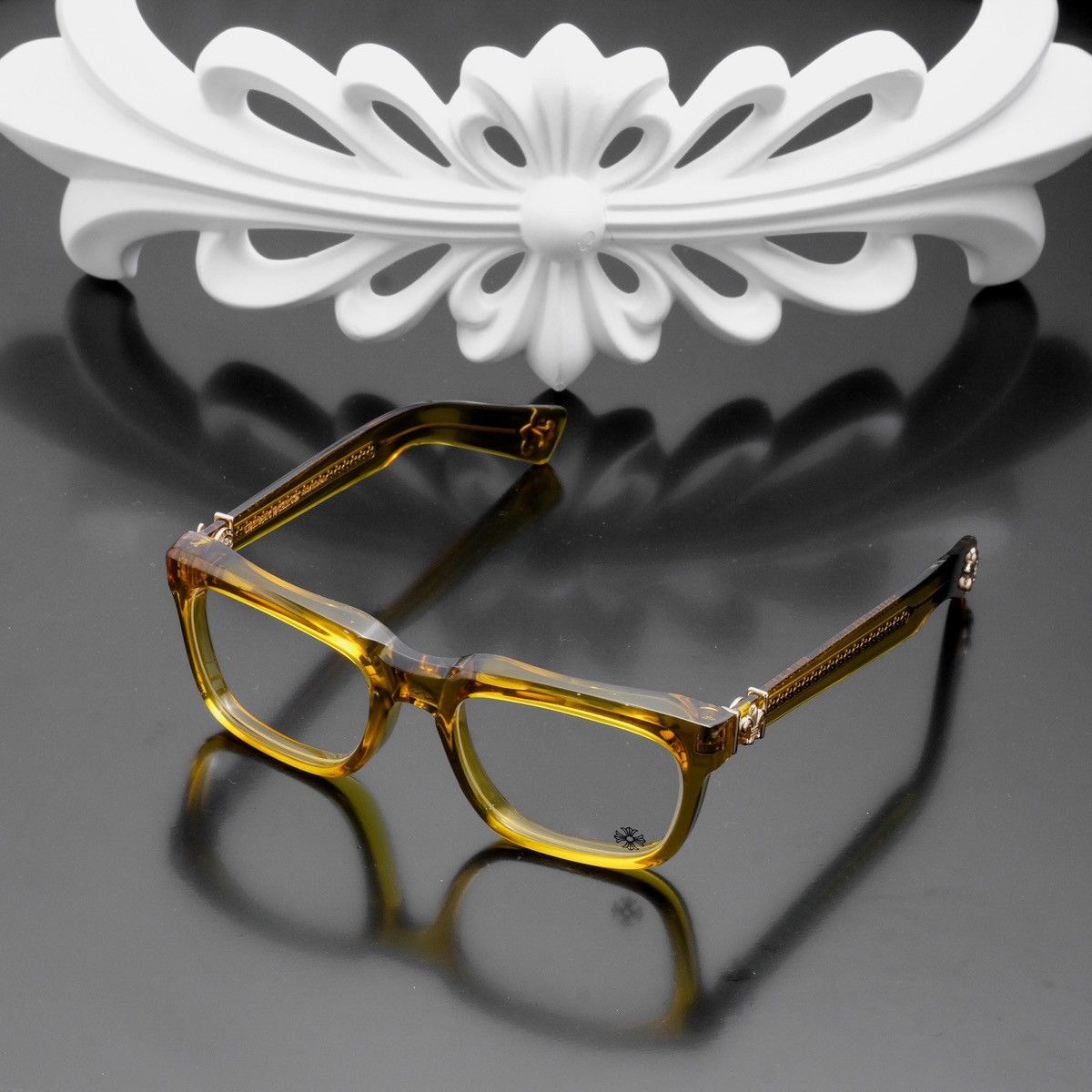 CHROME HEARTS SEE YOU IN TEA GLASSES