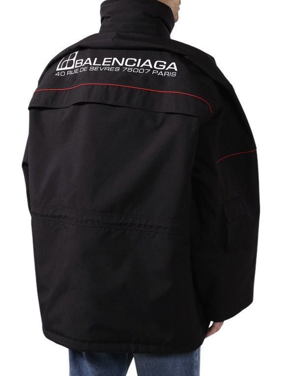 Balenciaga Balenciaga Winter 19 Runway Pinched Parka Size US M / EU 48-50 / 2 - 20 Thumbnail