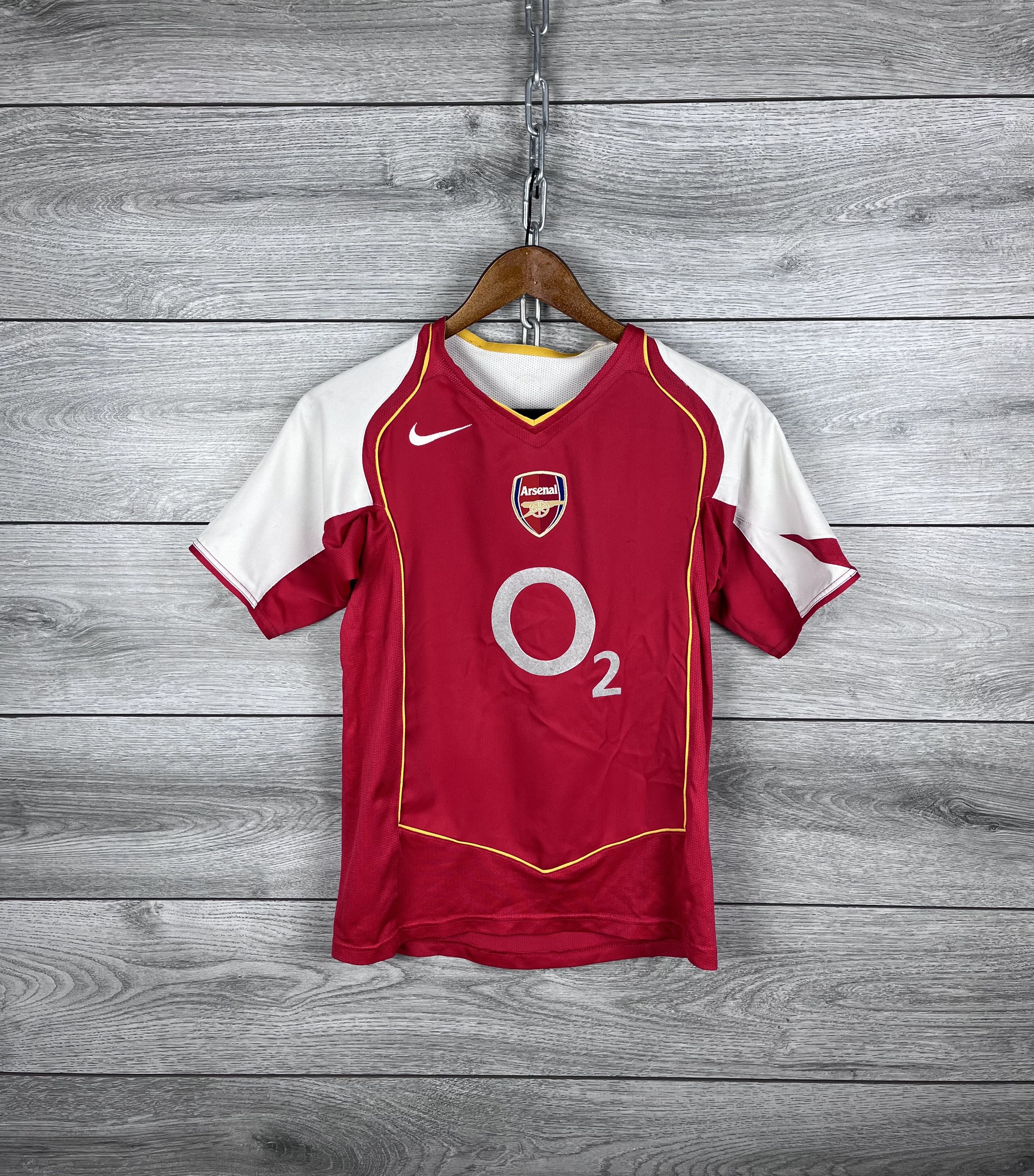 Nike Vintage football jersey Nike Fc Arsenal O2 Size US XS / EU 42 / 0 - 1 Thumbnail