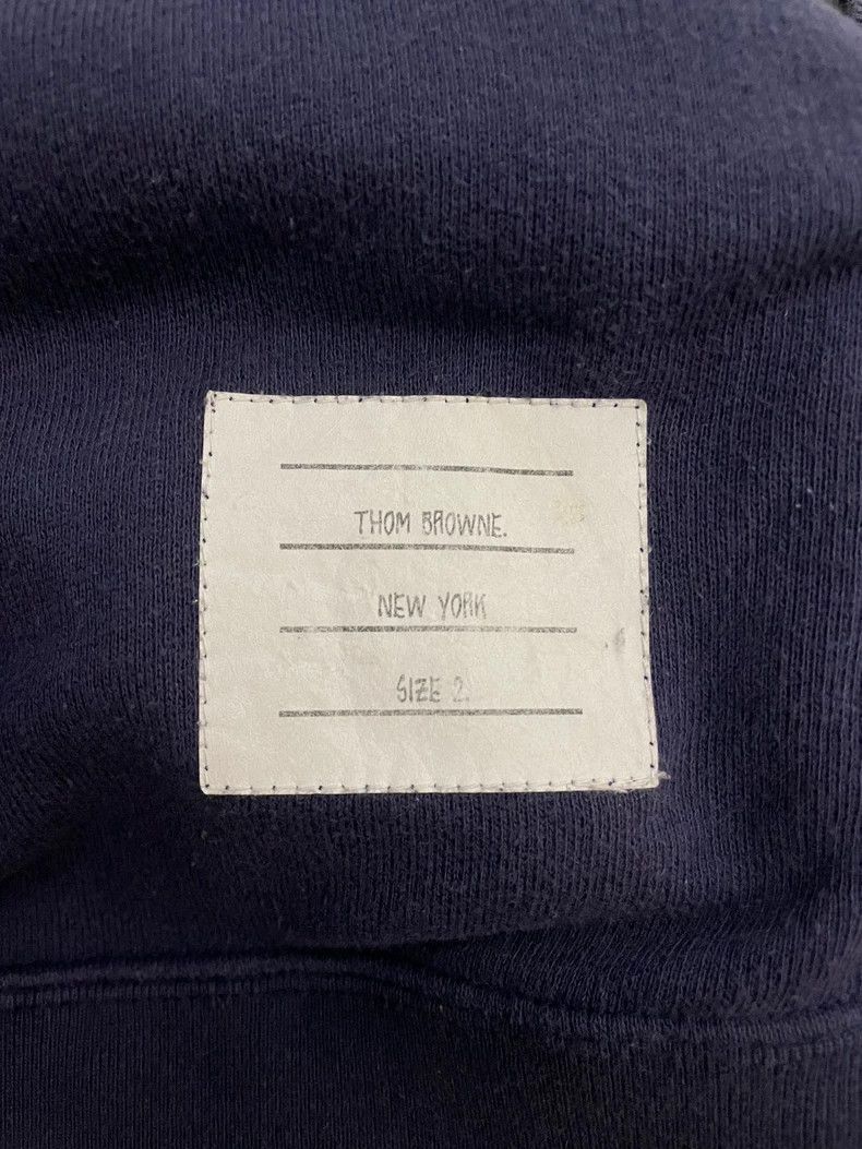 Thom Browne Thom Browne size2 Blue and green round neck hoodie Size US M / EU 48-50 / 2 - 6 Thumbnail