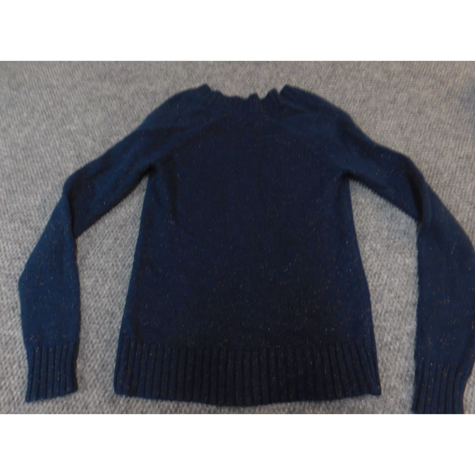 Old Navy Old Navy Womens Sweater S Pullover Crew Neck Long Sleeve Blue Dolman Knit Stretch Logo Casual Regular Vintage No (if needed) Size S / US 4 / IT 40 - 5 Thumbnail