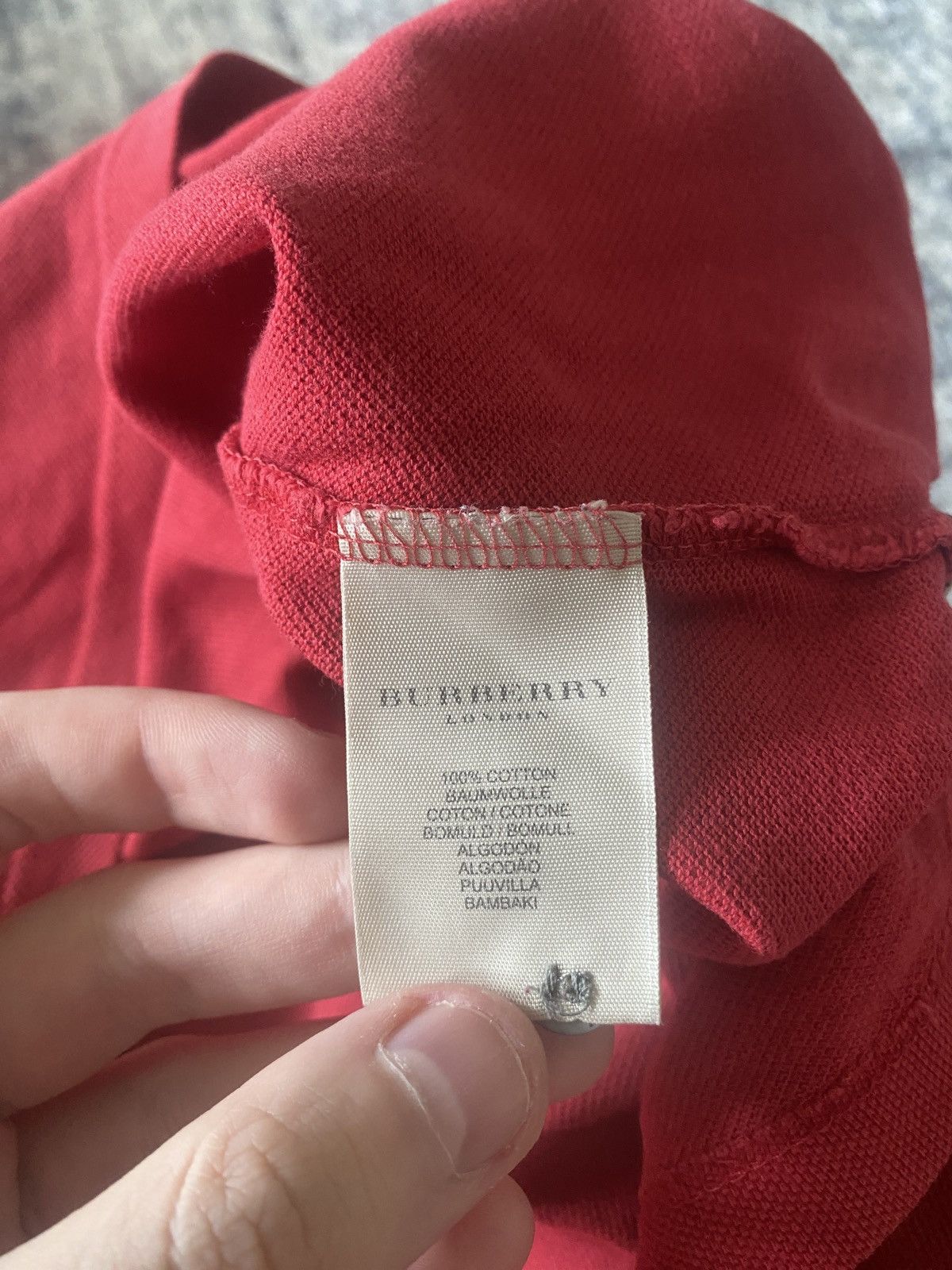 Burberry Luxury burberry polo shirt Size US L / EU 52-54 / 3 - 3 Thumbnail