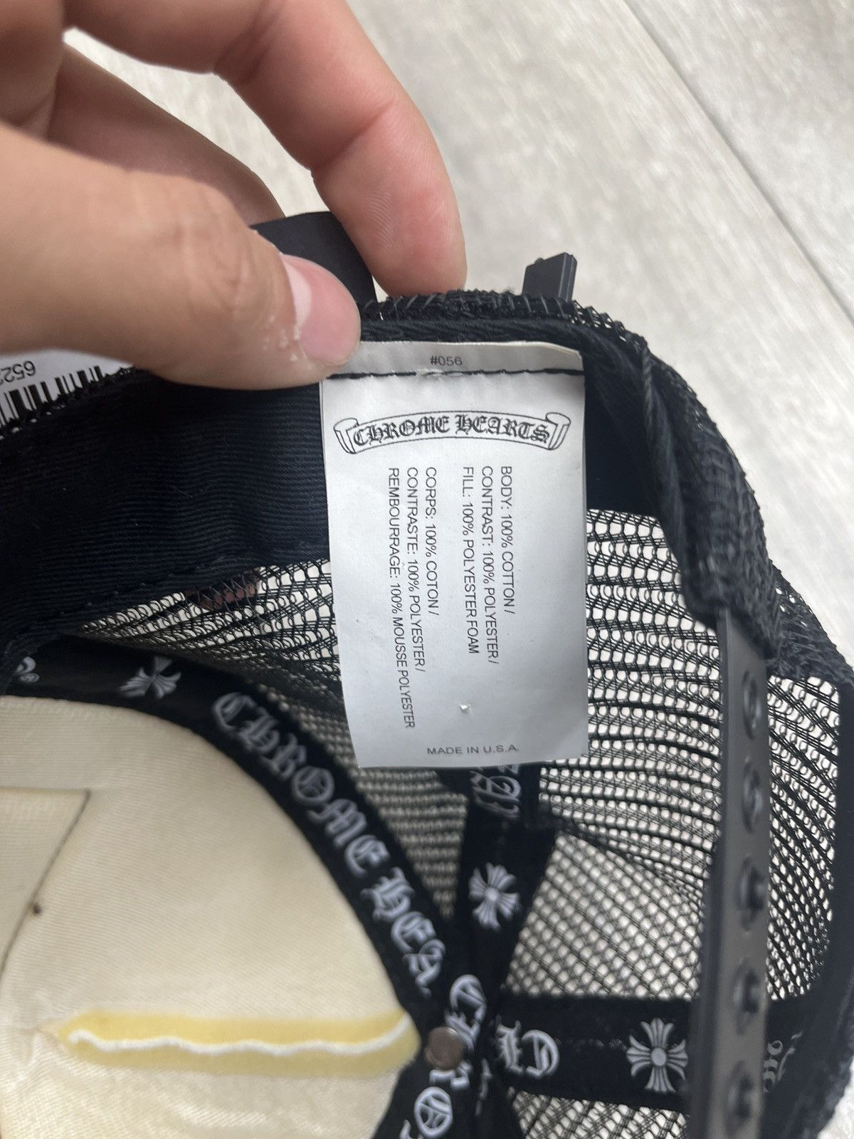 Chrome Hearts Chrome Hearts HollyWood Exclusive Trucker Hat Size ONE SIZE - 4 Thumbnail