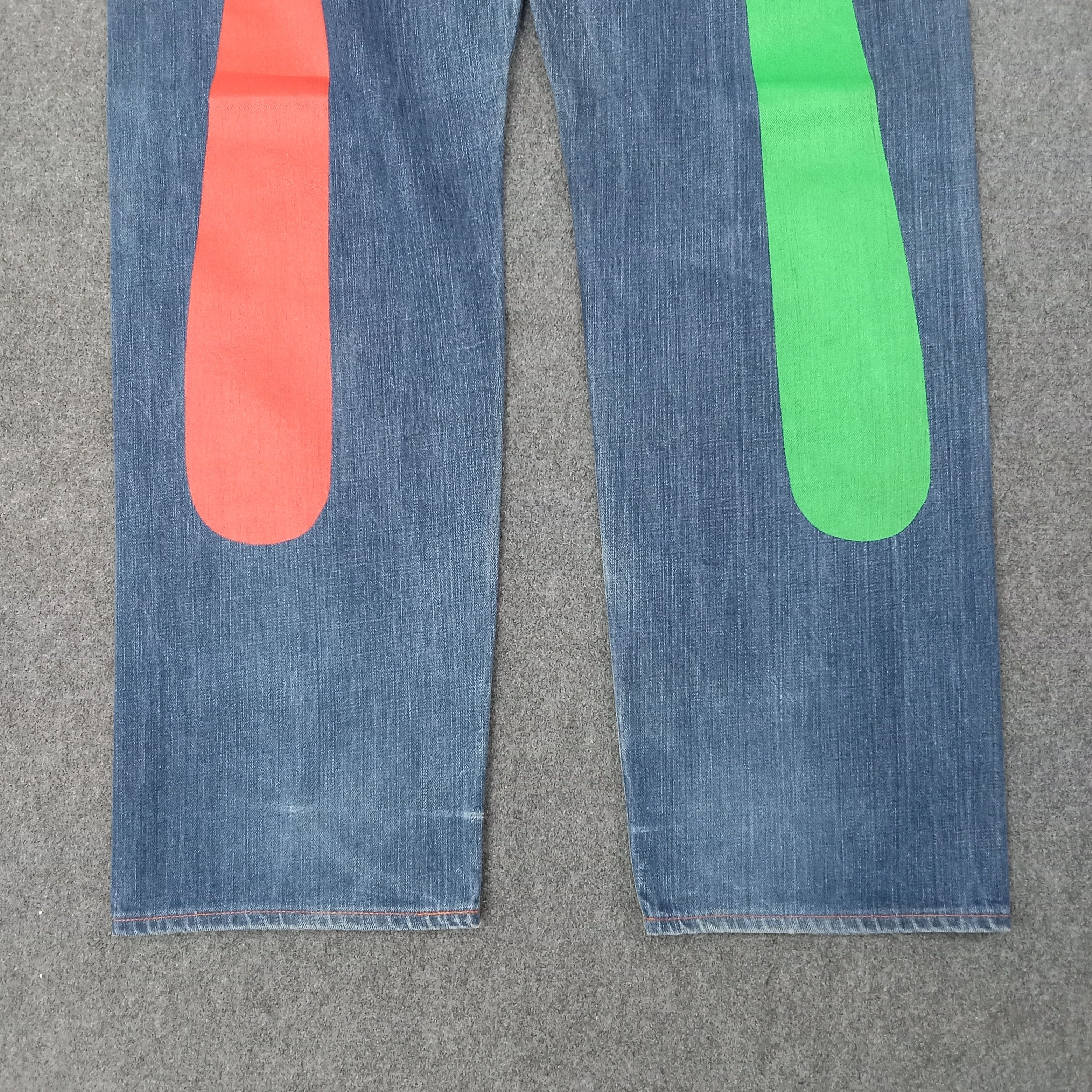 Evisu Evisu Japanese Brand Daicock Custom Art Denim Jeans C258N4 Size US 32 / EU 48 - 5 Thumbnail