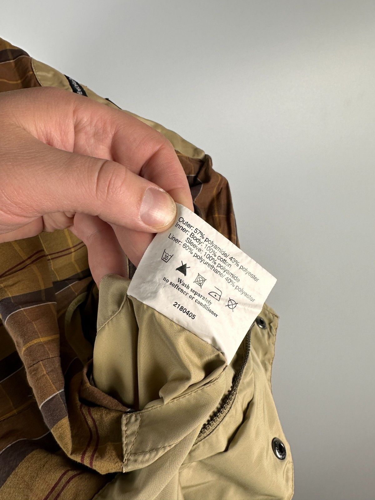Barbour Barbour Lightweight Metallic International Jacket Size S Size US S / EU 44-46 / 1 - 12 Thumbnail