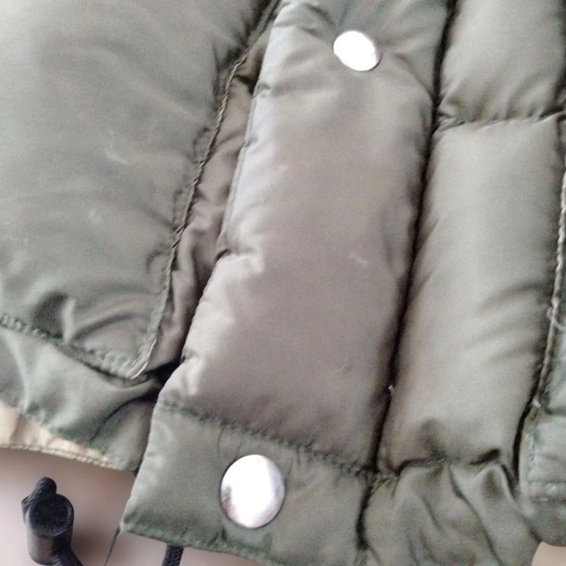 Olive Crescent Down Works Puffer Jacket Mens Jacket S Olive 60% Cotton 40% Nylon USA Olive Size US S / EU 44-46 / 1 - 3 Thumbnail