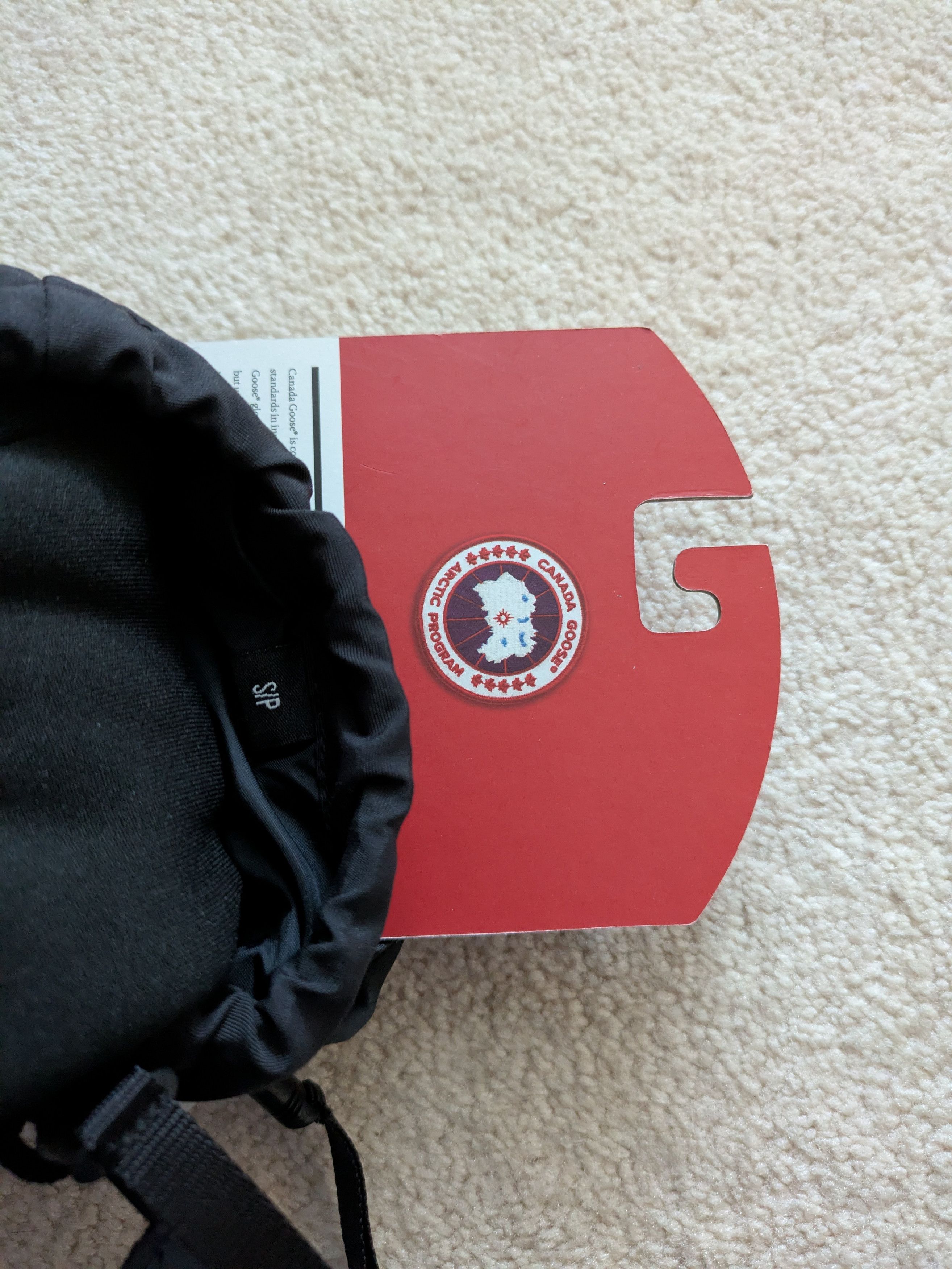 Canada Goose Black Arctic Down Mitts, Small Size ONE SIZE - 6 Thumbnail