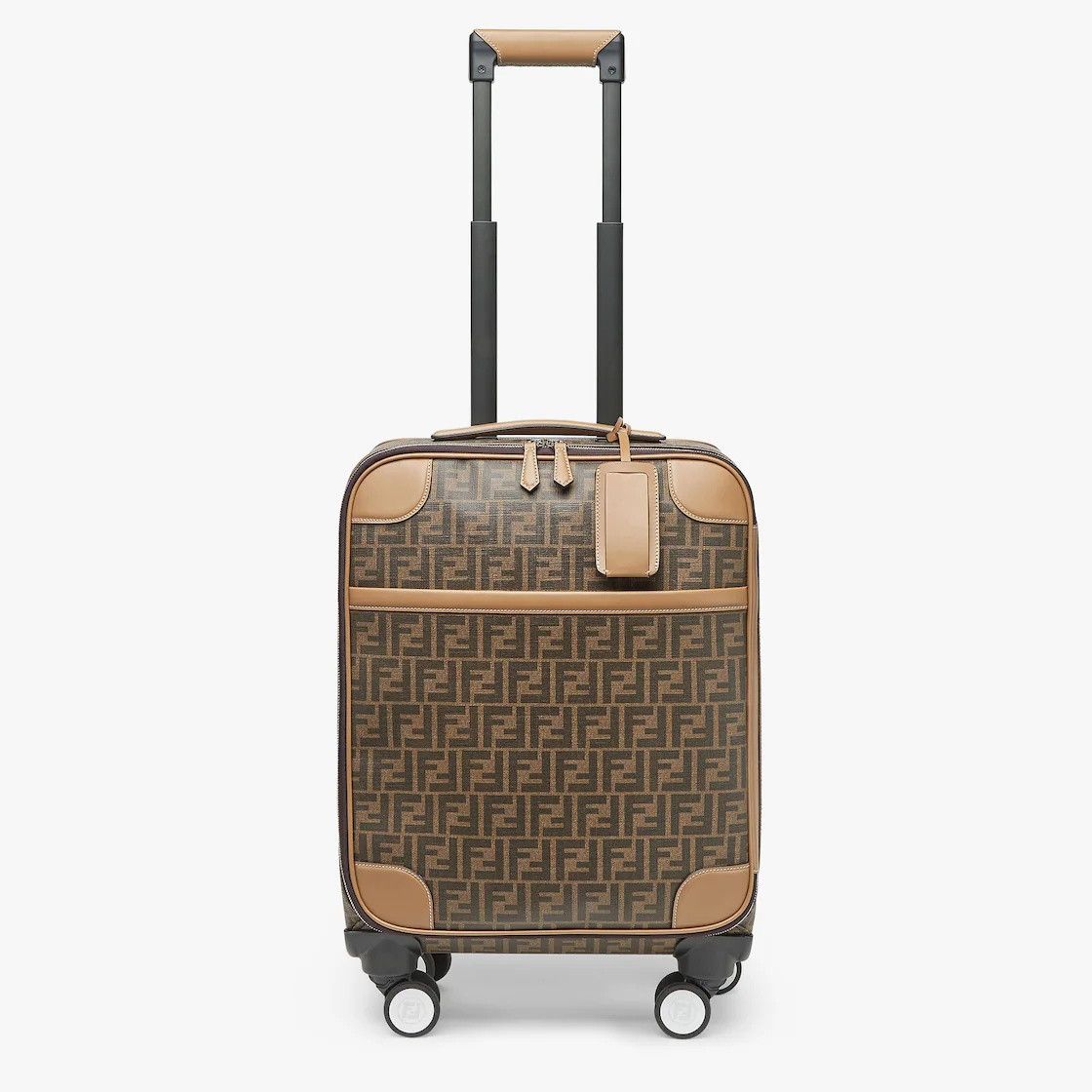 Fendi o1s1wg110925 Size: OS/Cabin Size Trolley in Beige Size ONE SIZE - 1 Thumbnail