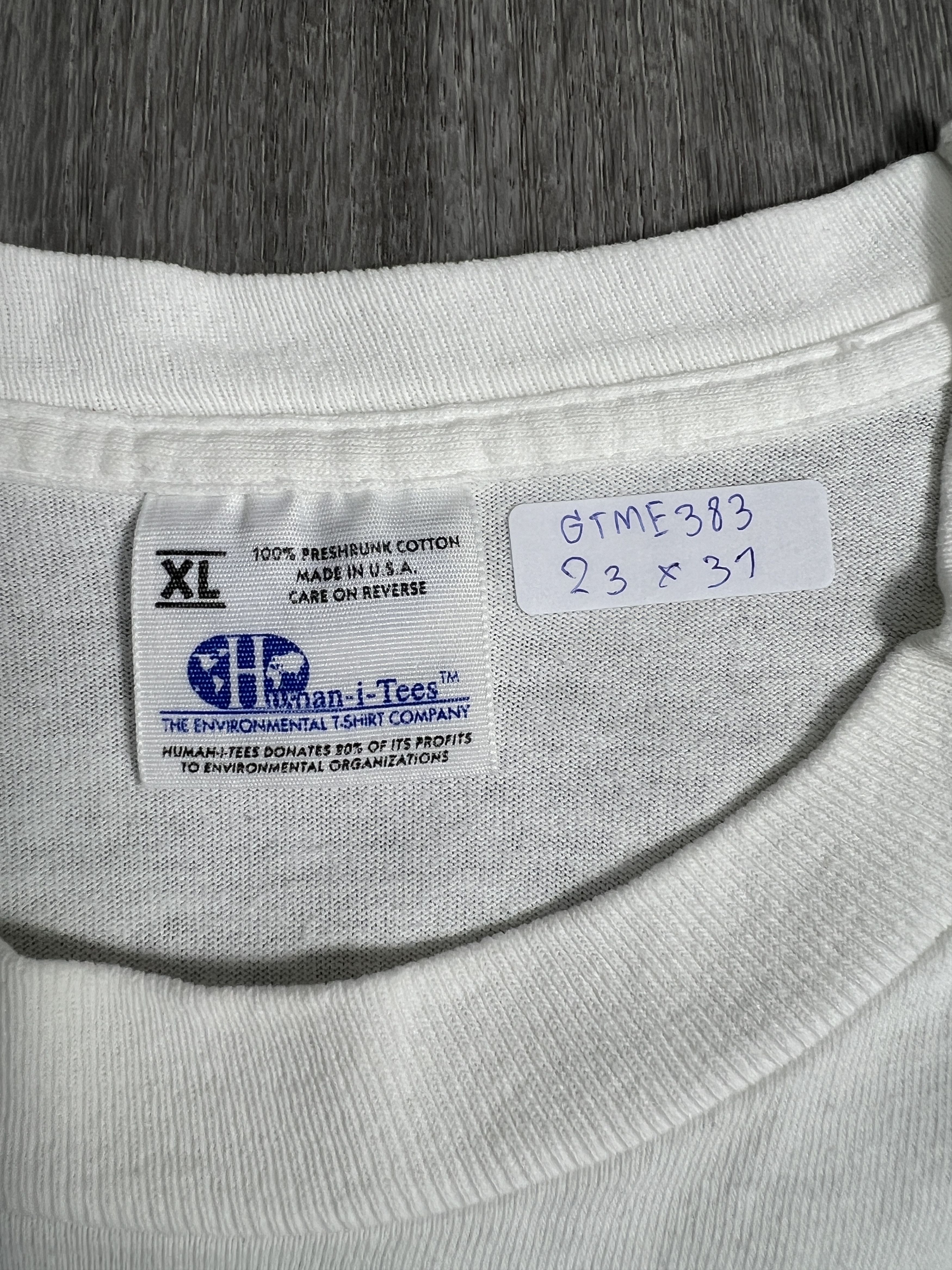 Vintage Vintage 90s Human-i-Tees Poetry in Ocean Art (XL) GTME383 Size US XL / EU 56 / 4 - 3 Thumbnail