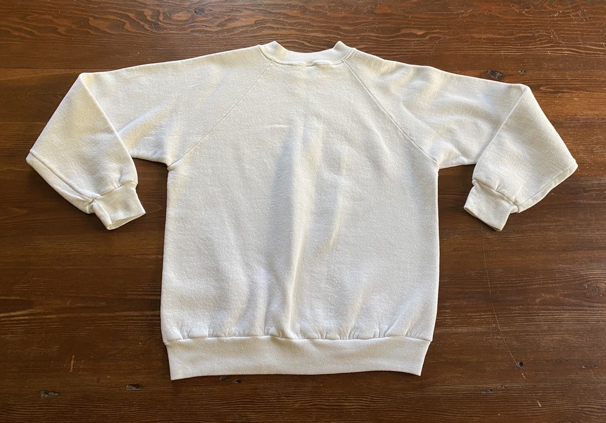 Jerzees Vintage 80’s I❤️NY New York Faded Raglan Crewneck Sweatshirt Size US XS / EU 42 / 0 - 11 Thumbnail
