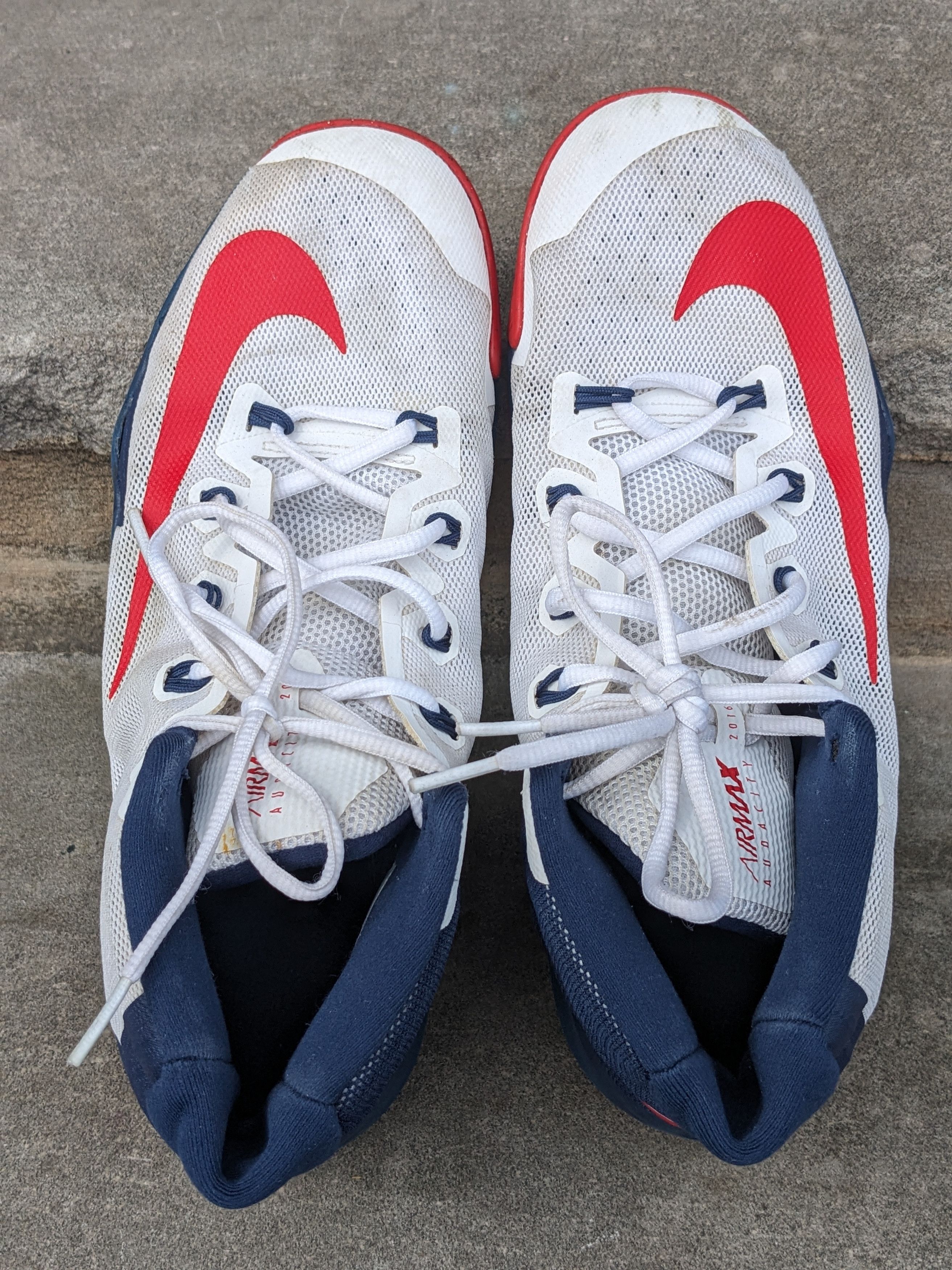 Designer × Nike Nike Air Max Audacity Mens Anthony Davis 2016 Shoes 9.5 Size US 9.5 / EU 42-43 - 3 Thumbnail