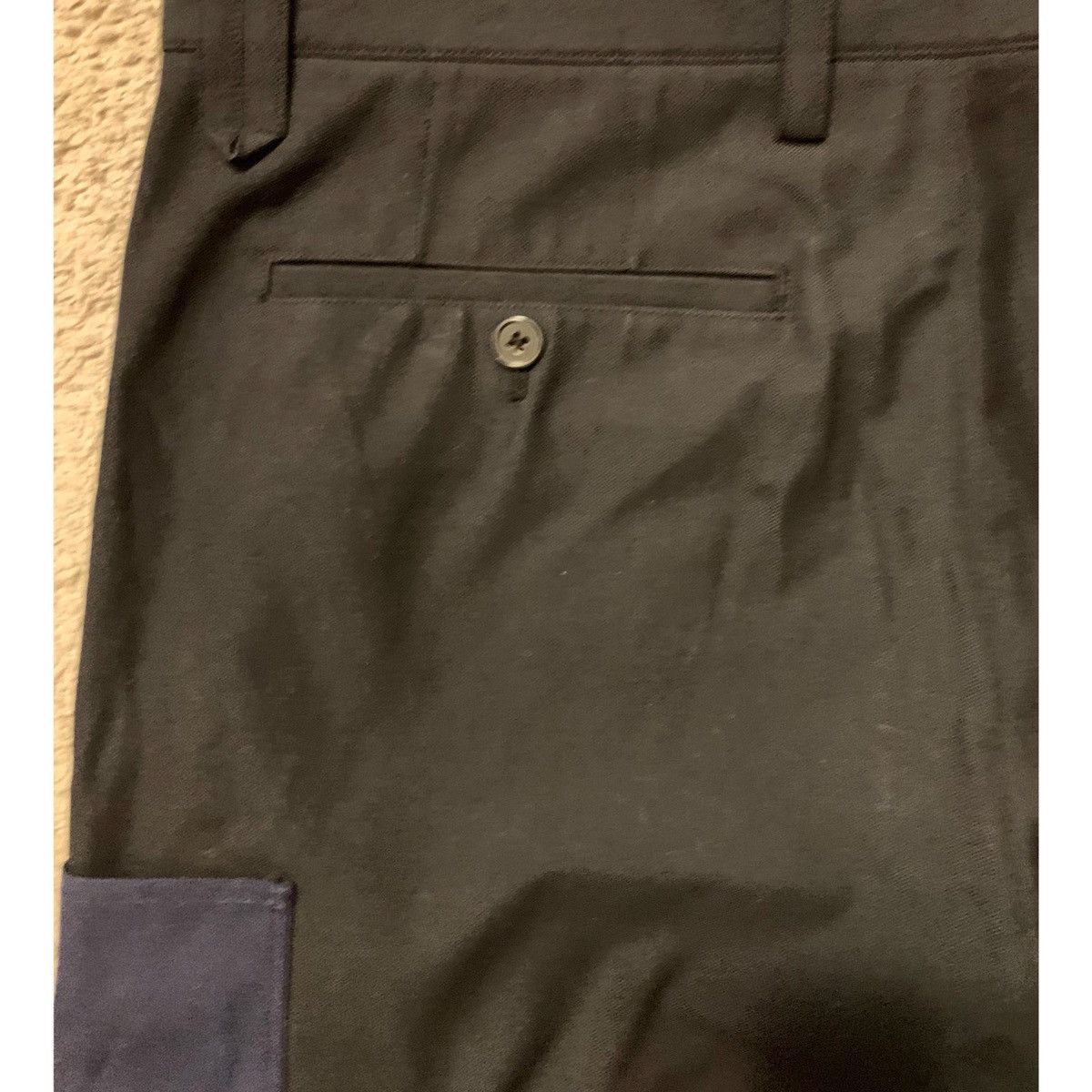 Theory THEORY PROJECT NAVY WIDE LEG CARGO PANTS Size US 32 / EU 48 - 9 Thumbnail