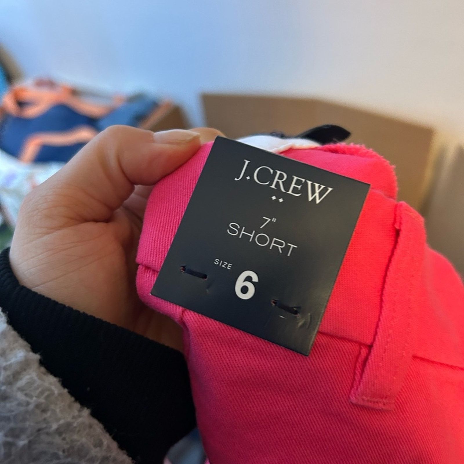 J.Crew NWT J.Crew Pink 7” Classic Chino Shorts Size 28" / US 6 / IT 42 - 4 Thumbnail
