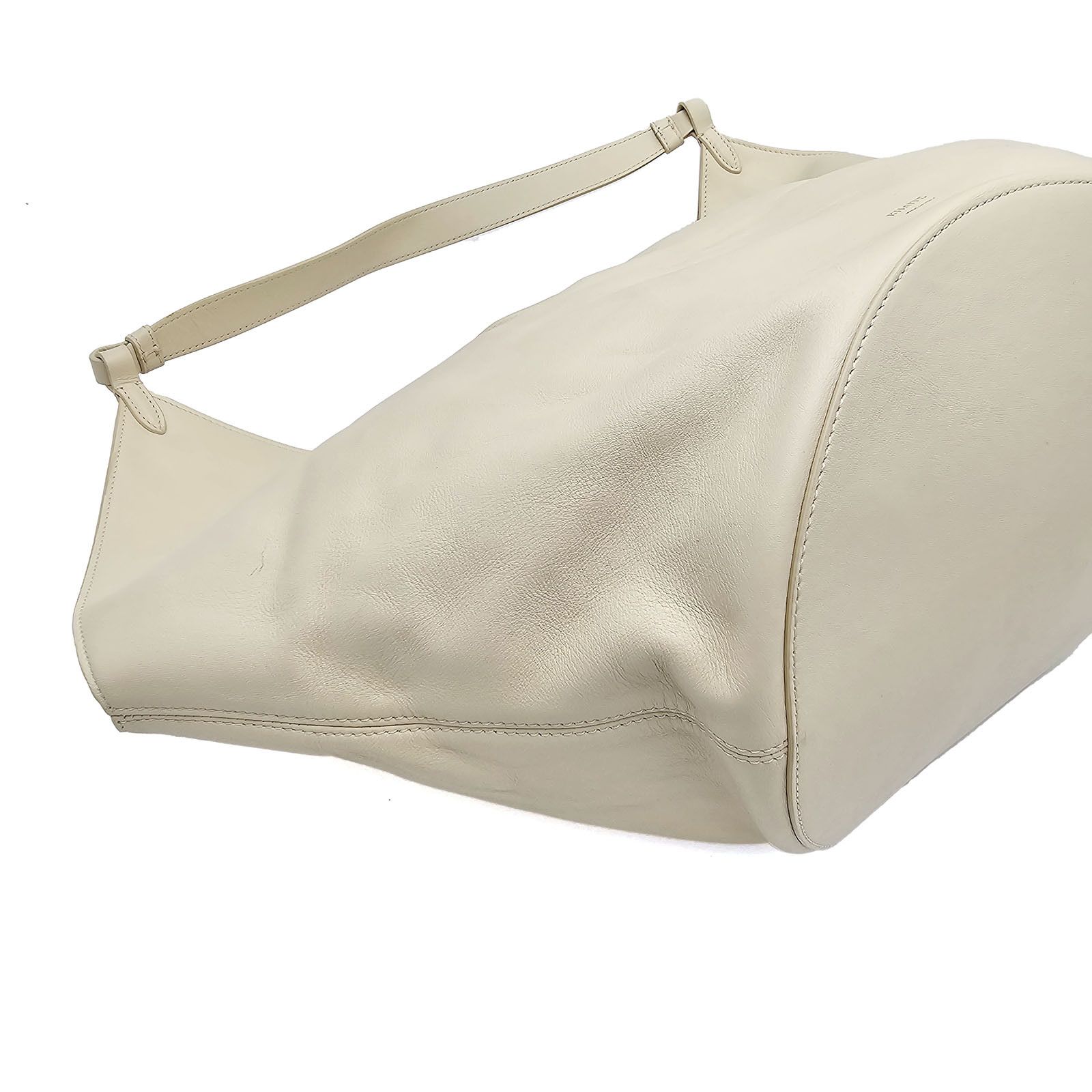 KHAITE KHAITE Lotus Large Tote Ivory Smooth Calfskin Leather Size ONE SIZE - 10 Thumbnail