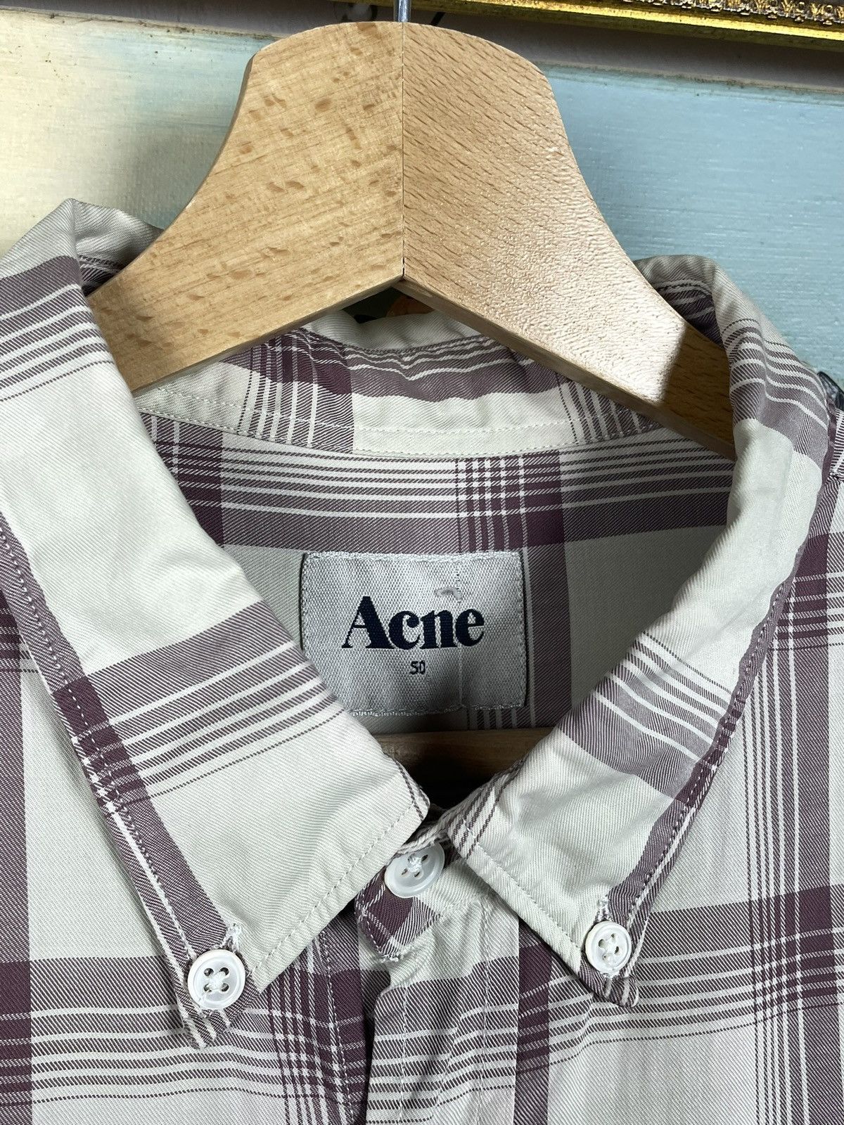 Acne Studios Acne Studios Shirt Checkered Luxury Designer Old Money Size US M / EU 48-50 / 2 - 6 Thumbnail