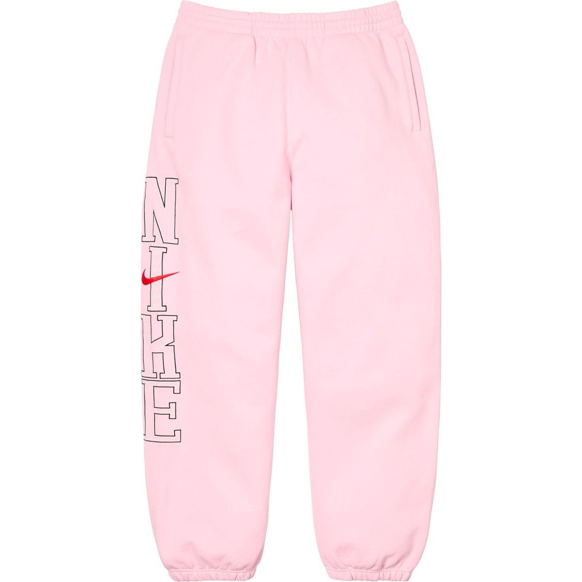 image of Nike Sweatpant Joggers Ss24 Light Pink Size Xl, Men's