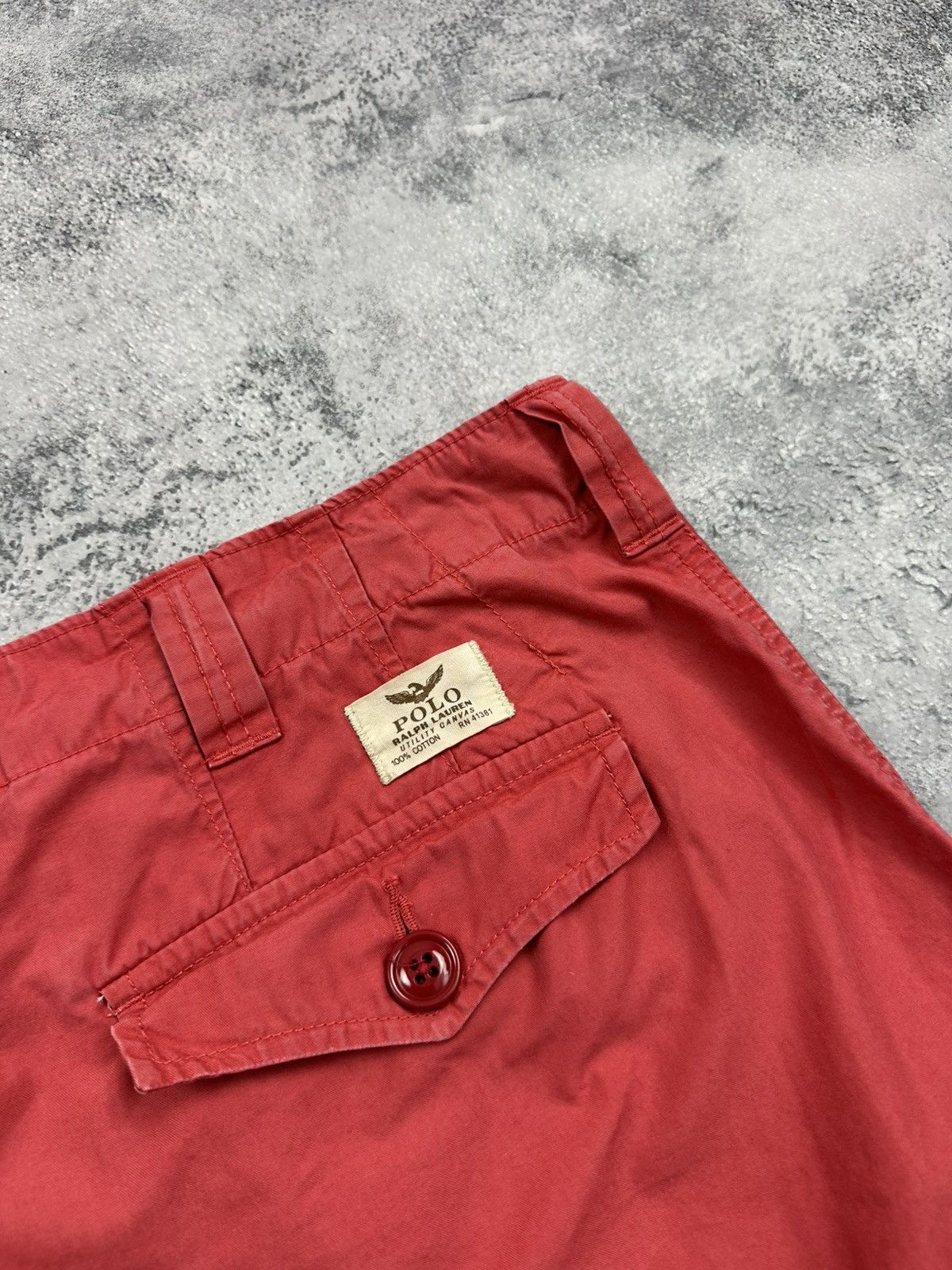 Polo Ralph Lauren Vintage Ralph Lauren Cargo Shorts Classic Fit Eagle Logo Y2K Size US 38 / EU 54 - 14 Thumbnail
