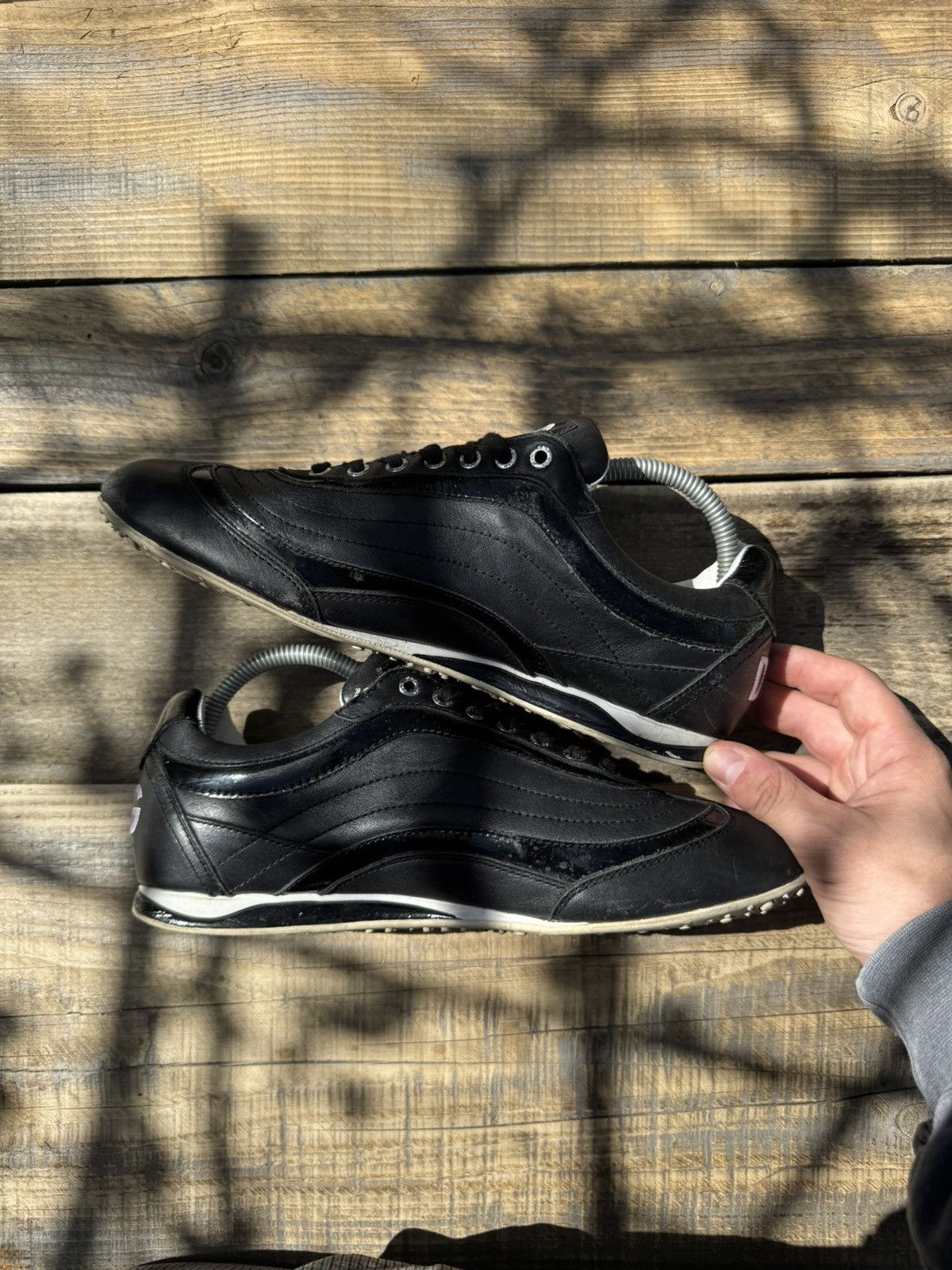 Dolce & Gabbana Vintage Dolce Gabbana Leather Y2k Sneakers Size US 7 / EU 40 - 7 Thumbnail