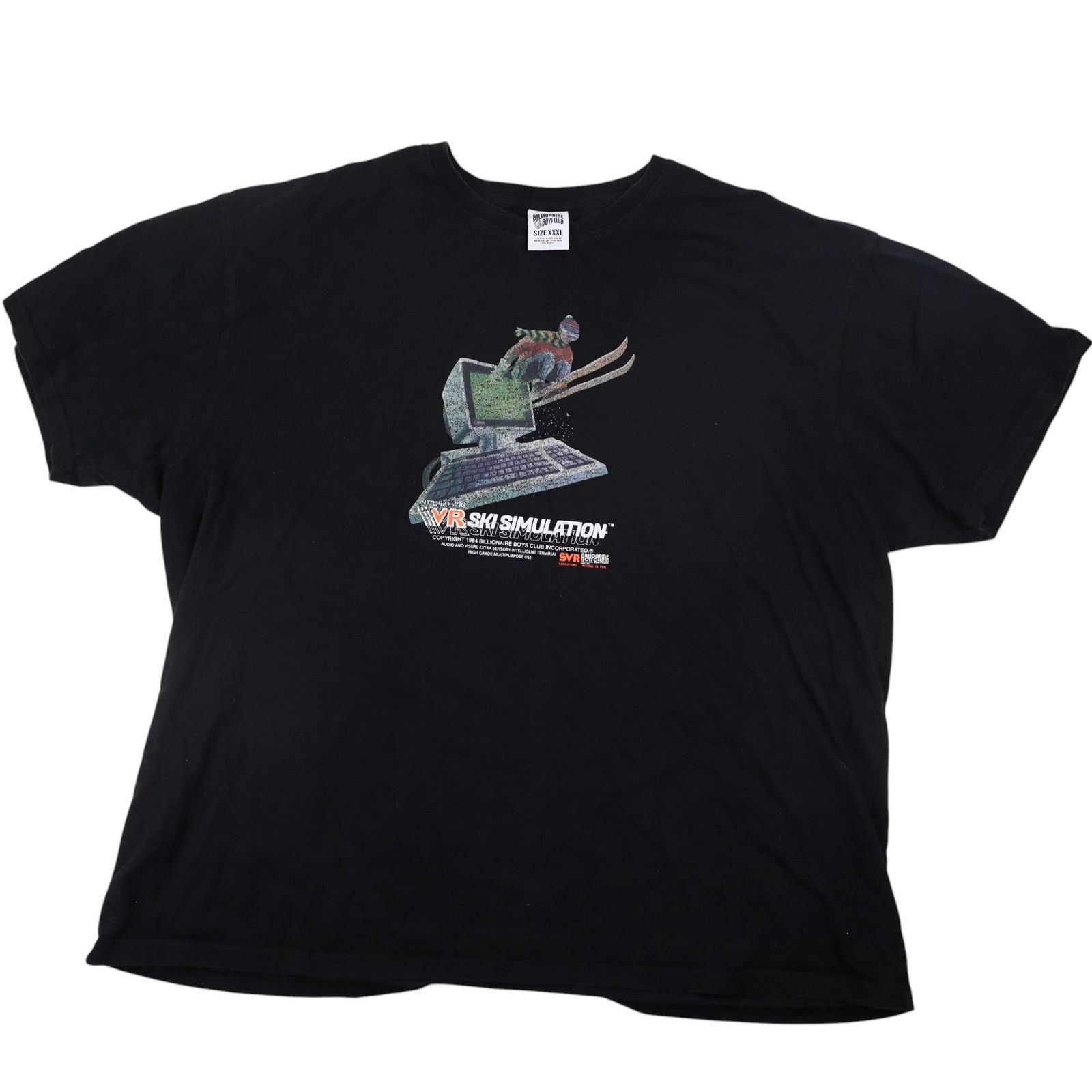 Billionaire Boys Club × Vintage VTG Billionaire Boys Club VR Ski Simulation Graphic T Shirt Size US XXL / EU 58 / 5 - 1 Thumbnail