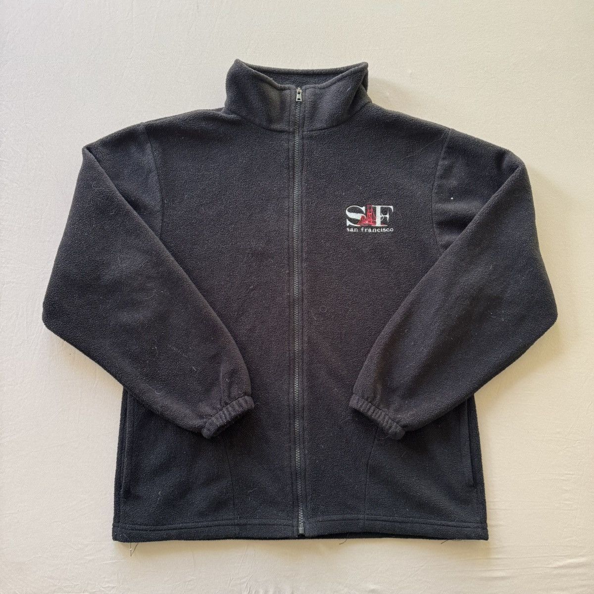 Other Vintage San Francisco Fleece Zip Up Jacket Size US M / EU 48-50 / 2 - 1 Thumbnail
