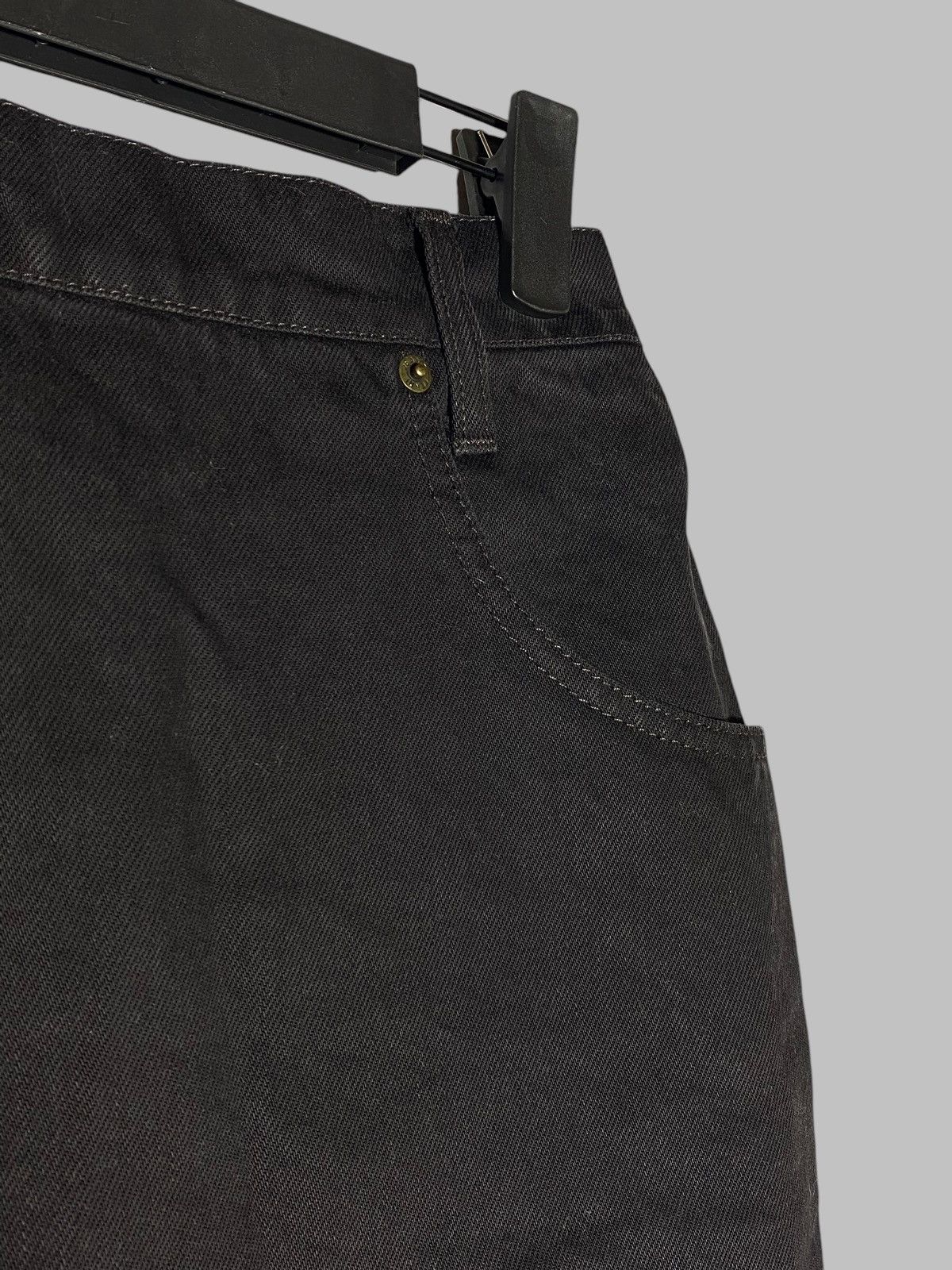 Fendi Vintage 90s Fendi Denim Skirt Monogram Pocket Detail Size 28" / US 6 / IT 42 - 5 Thumbnail