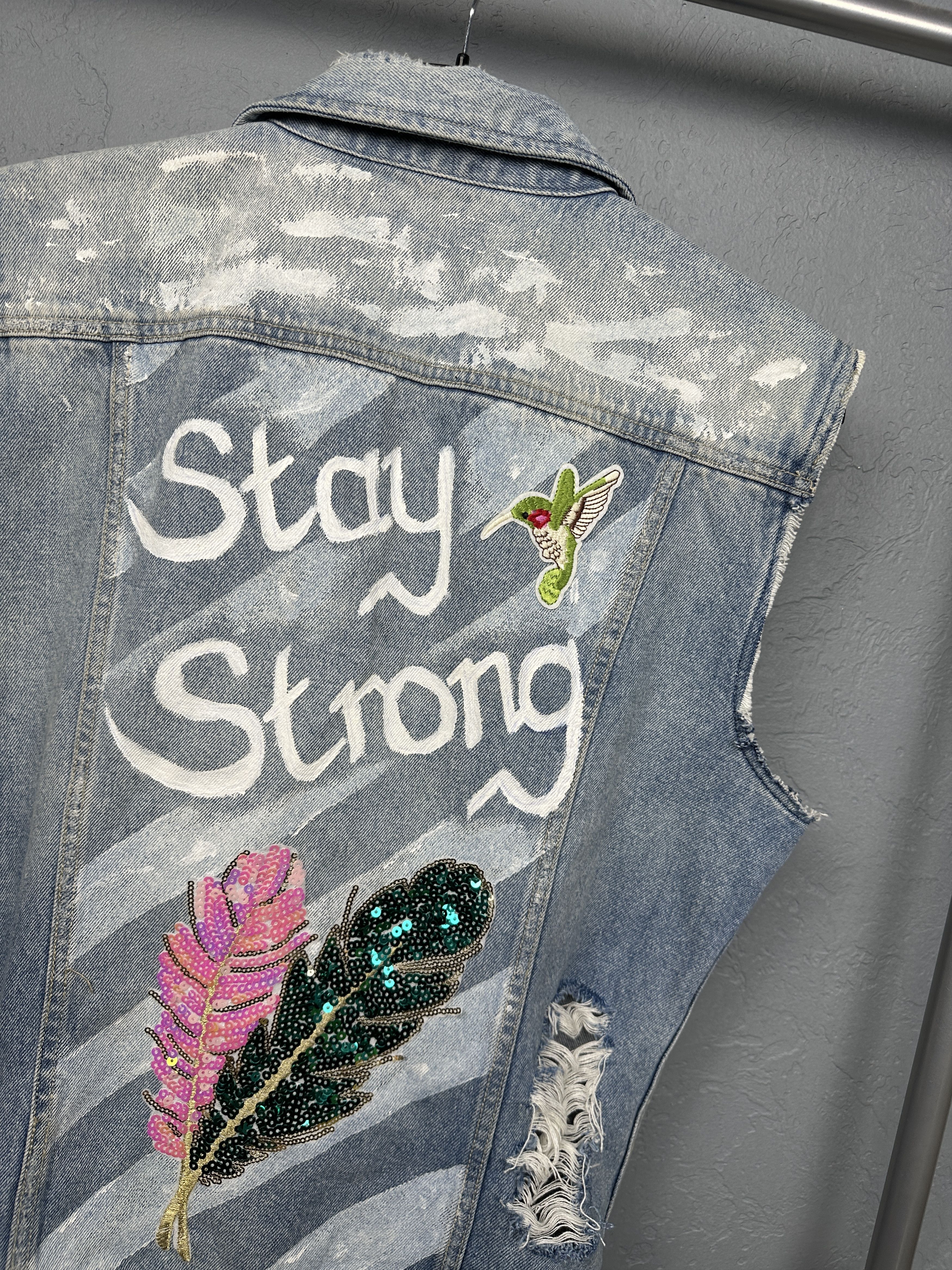 Allsaints Allsaints Mens Dustout Denim Vest Custom Size US S / EU 44-46 / 1 - 2 Thumbnail