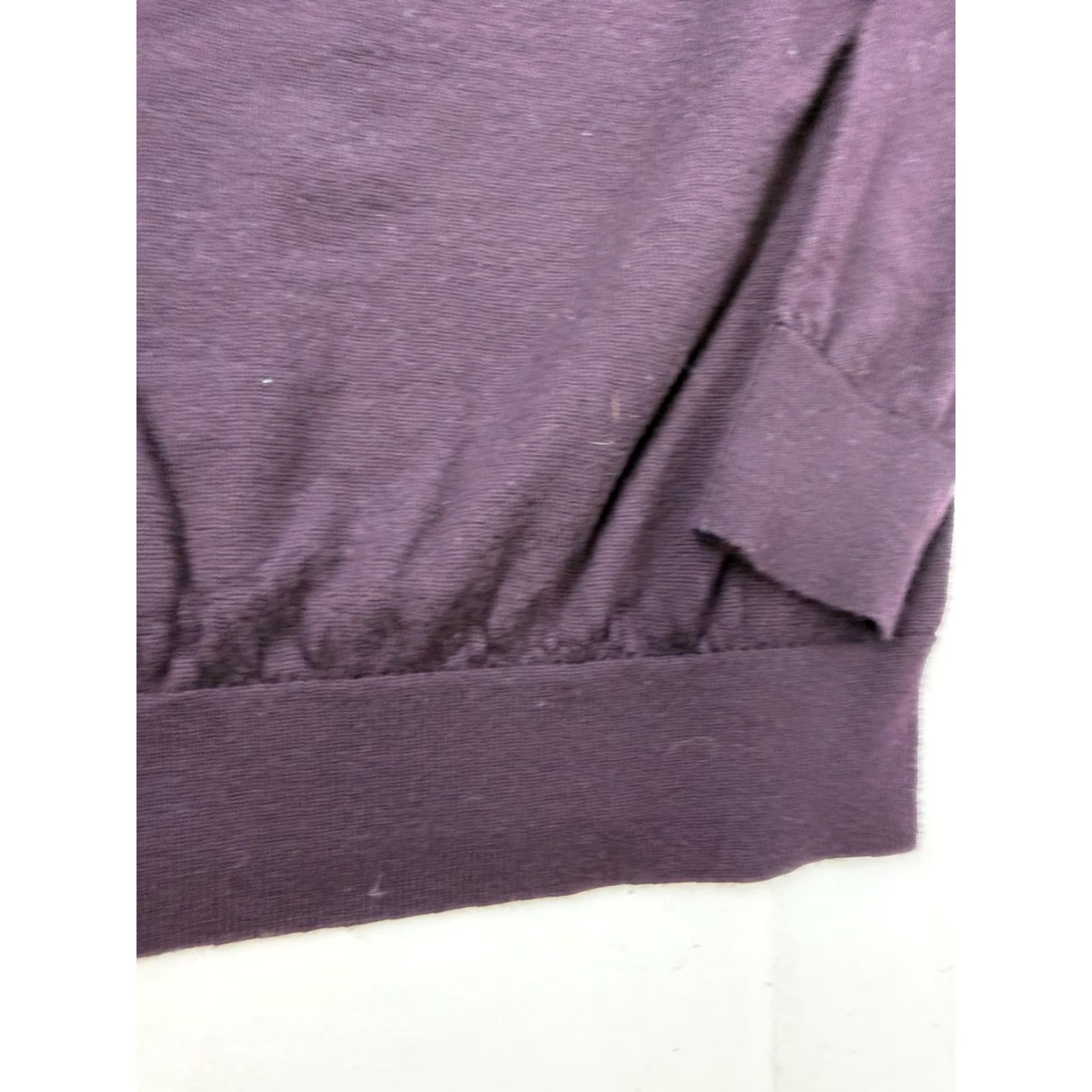 Nordstrom Nordstrom Mens Large Purple Merino Wool Crewneck Knit Pullover Sweater Casual Size US L / EU 52-54 / 3 - 5 Thumbnail