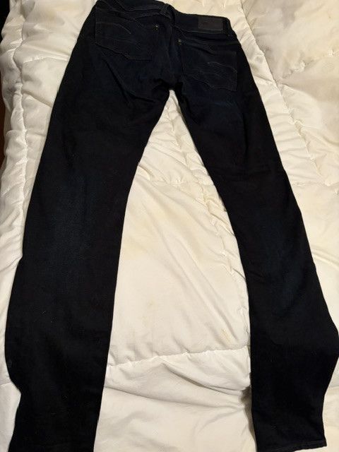 G-Star G-Star Raw Lynn Mid Skinny Jeans- Women's w28 l32 Dark Denim Size 28" / US 6 / IT 42 - 2 Thumbnail