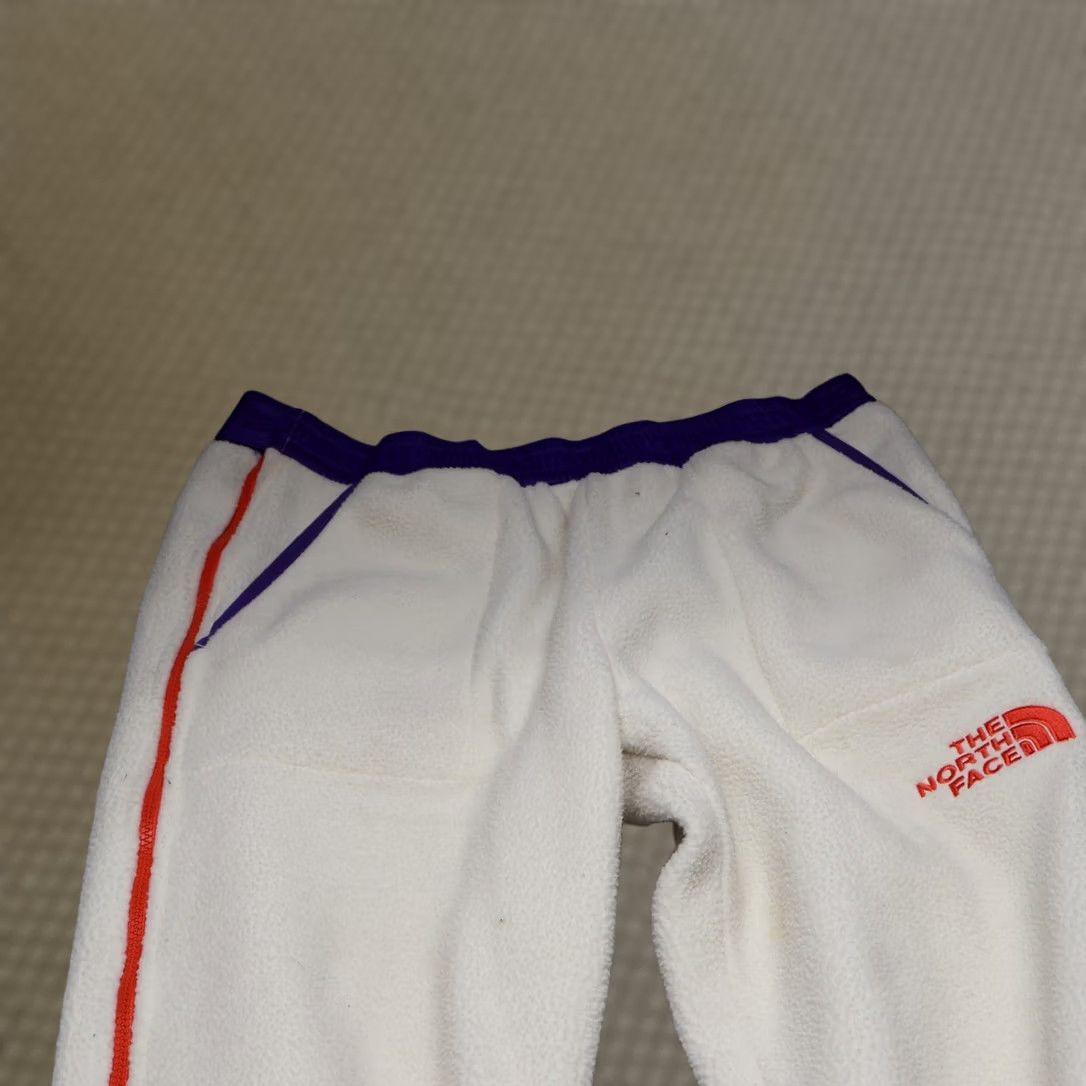 The North Face VINTAGE The North Face Pants Women Large White Fleece Joggers Outdoor Winter 34x29 Size 24" / US 00 / IT 34 - 1 Thumbnail