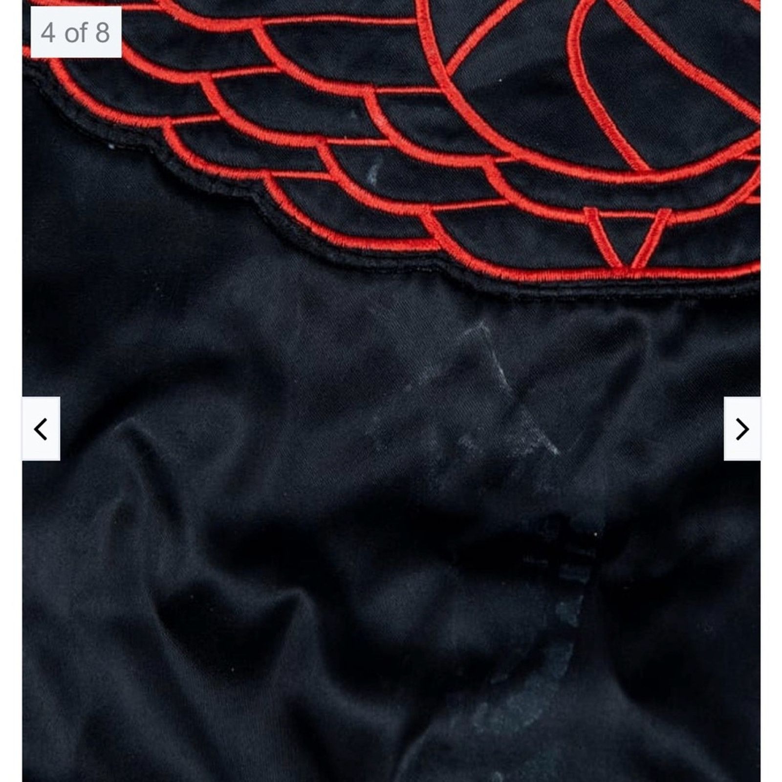 Jordan Brand Vintage 1985 Nike Air Jordan 1 Wings Satin Jacket Made USA Size US M / EU 48-50 / 2 - 12 Thumbnail