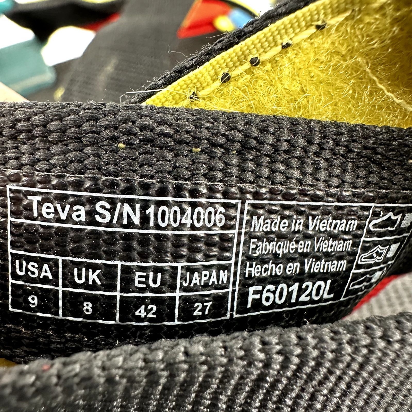 Teva Teva Original Universal Sport Sandals EVA Strappy Multi 9 Size US 9 / EU 42 - 6 Thumbnail