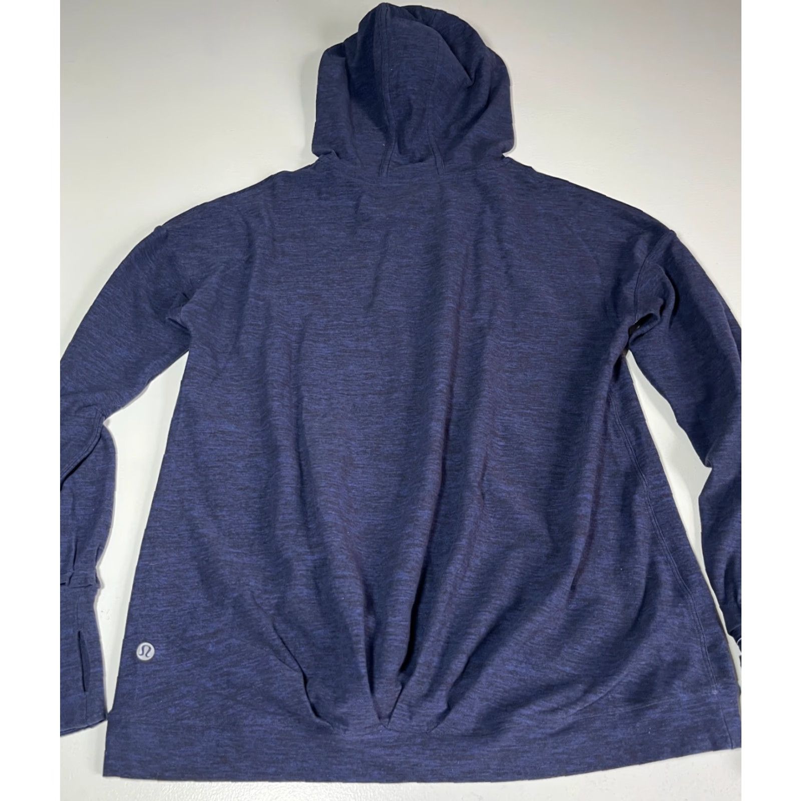Lululemon Lululemon Women’s Extra Mile Hoodie Heathered Hero Blue M Shirt Adult Women Hoodie City Sports Size M / US 6-8 / IT 42-44 - 7 Thumbnail
