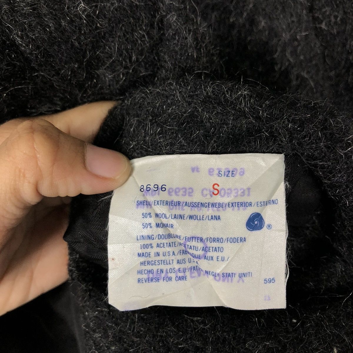 Woolrich Woolen Mills 📌VINTAGE WOOL CHORE JACKET WOOLRICH MADE IN USA Size US S / EU 44-46 / 1 - 19 Thumbnail