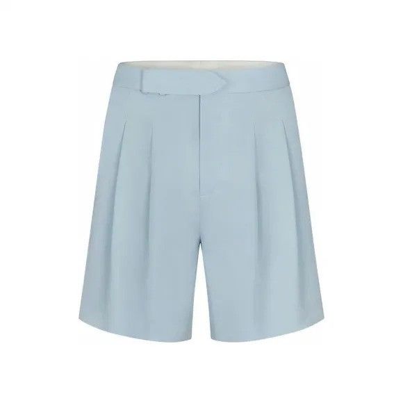 Louis Vuitton × Virgil Abloh Louis Vuitton light blue wool gardening shorts 40 Size US 32 / EU 48 - 1 Thumbnail