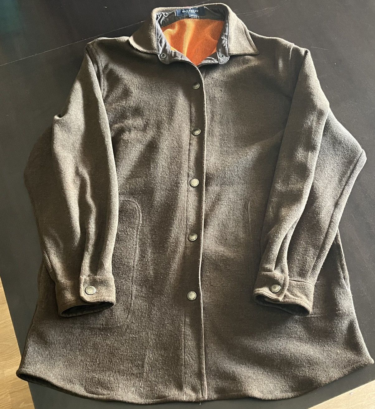 Burberry Burberry London Corduroy Overshirt Jacket Brown M Size US M / EU 48-50 / 2 - 1 Thumbnail