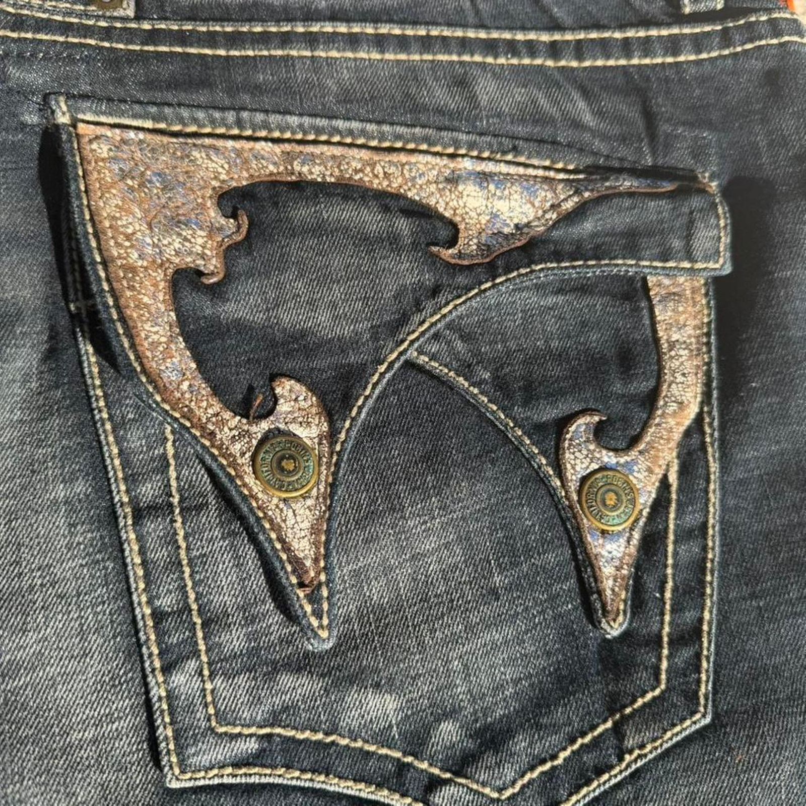 True Religion Baggy double wing robin jeans Size US 44 / EU 60 - 3 Thumbnail