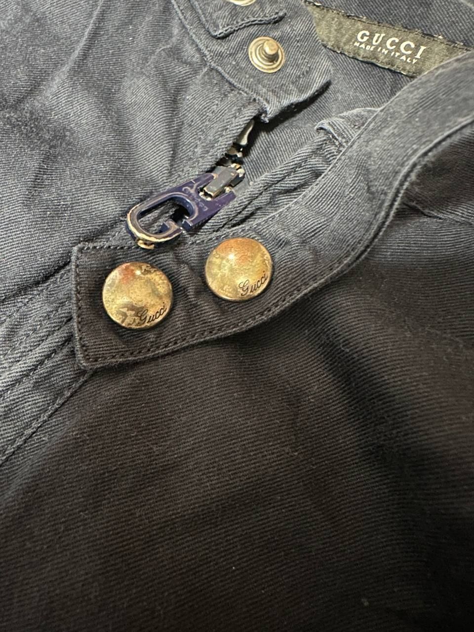 Gucci Gucci 2008 Zip Shirt Jacket Size US L / EU 52-54 / 3 - 3 Thumbnail