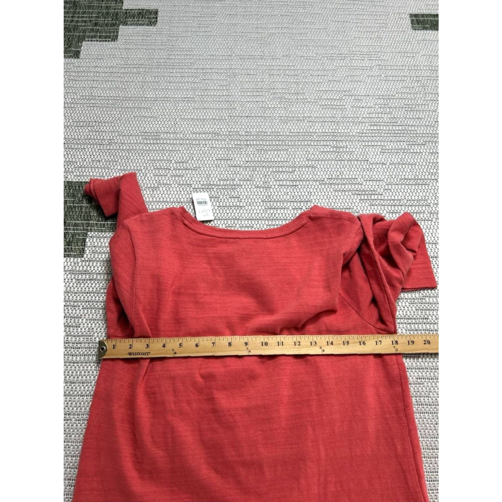 Loft Loft Shirt Womens Large Pink Cotton Pullover New Size L / US 10 / IT 46 - 6 Thumbnail