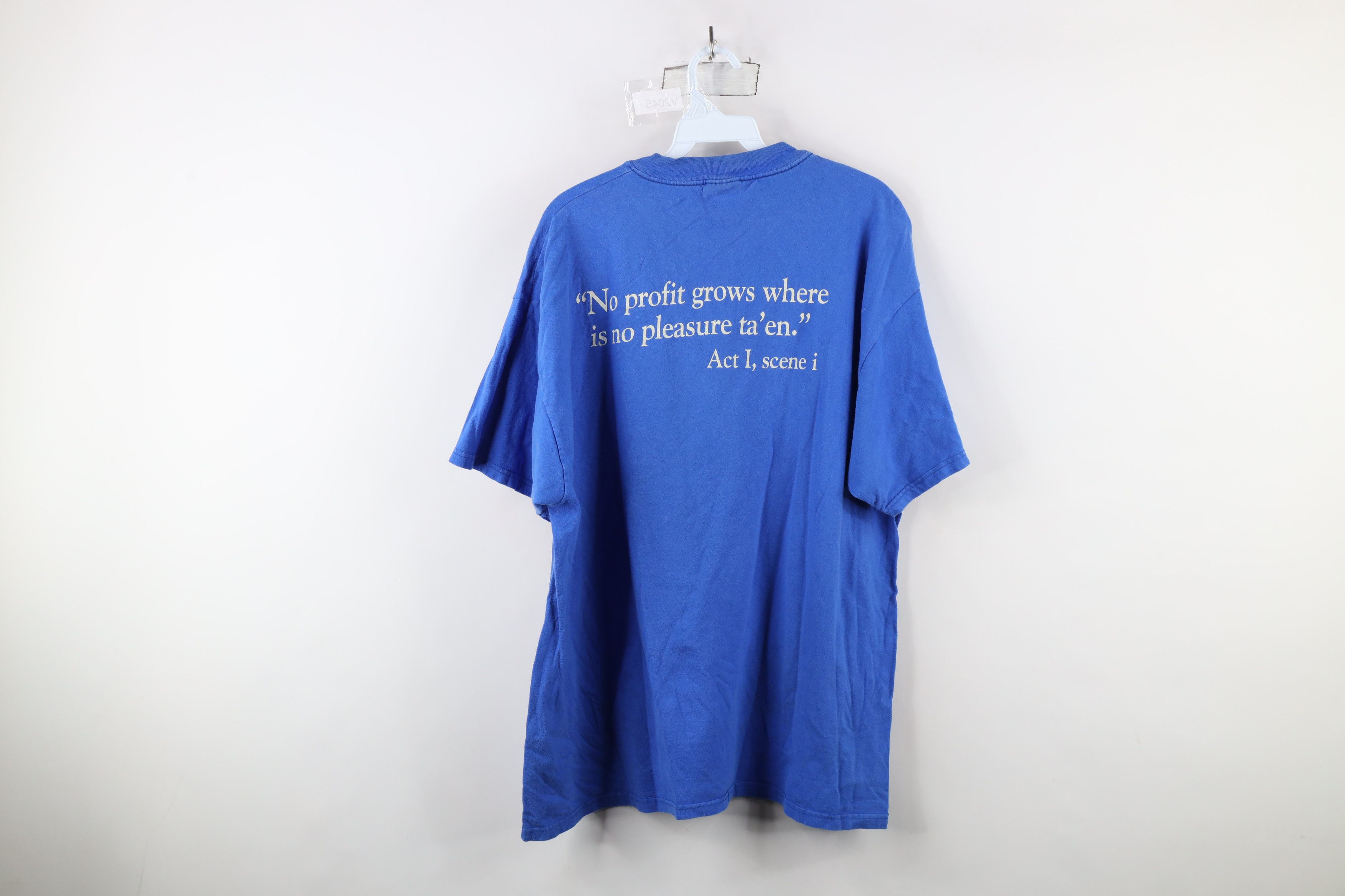 Vintage Vintage Y2K Shakespeare The Taming of the Shrew T-Shirt Size US XL / EU 56 / 4 - 7 Thumbnail