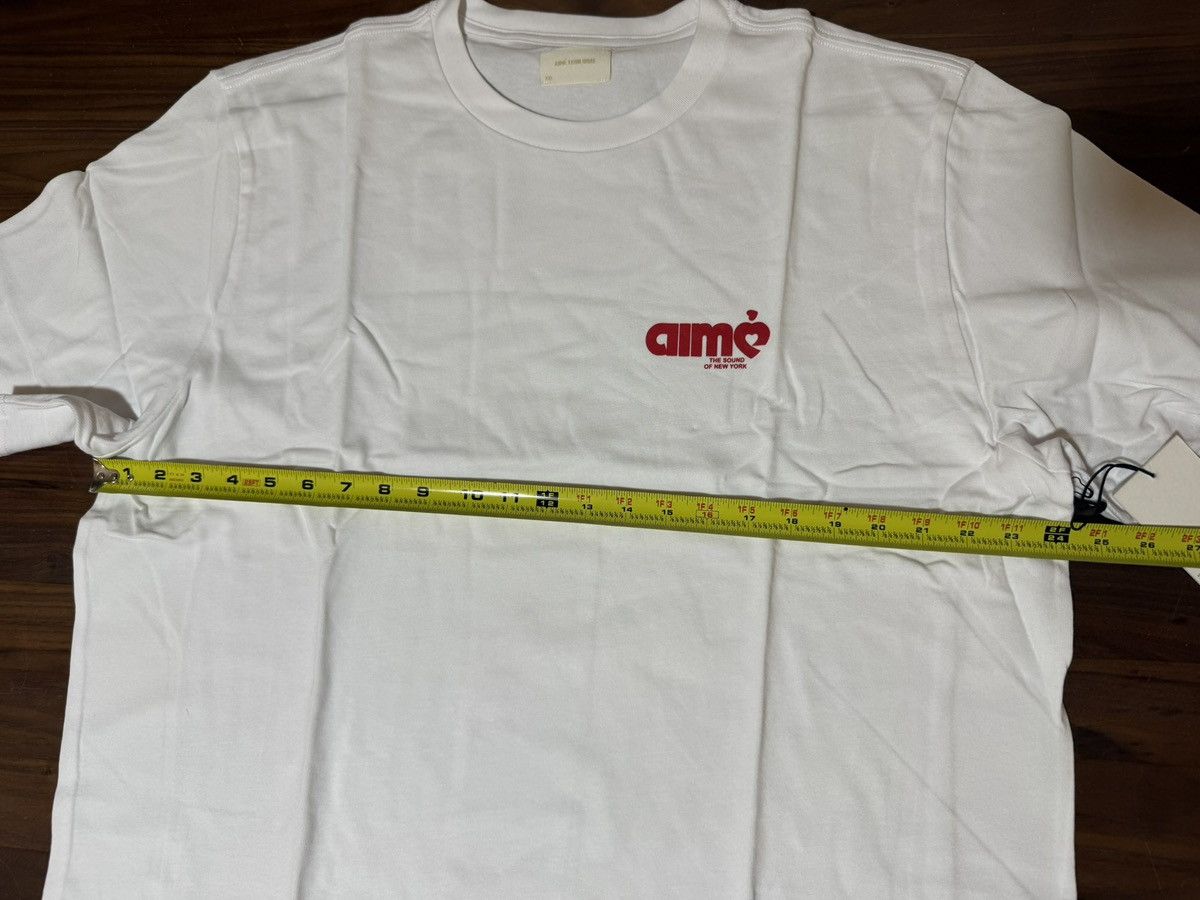 Aime Leon Dore Aime Leon Dore ALD Sound Heart Tee White T-Shirt XXL Size US XXL / EU 58 / 5 - 5 Thumbnail