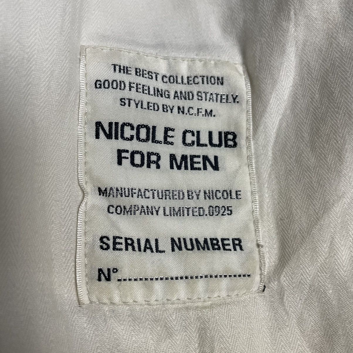 If Six Was Nine 🇯🇵 VINTAGE NICOLE CLUB FOR MEN PATCHWORK DENIM PANTS Size US 30 / EU 46 - 13 Thumbnail