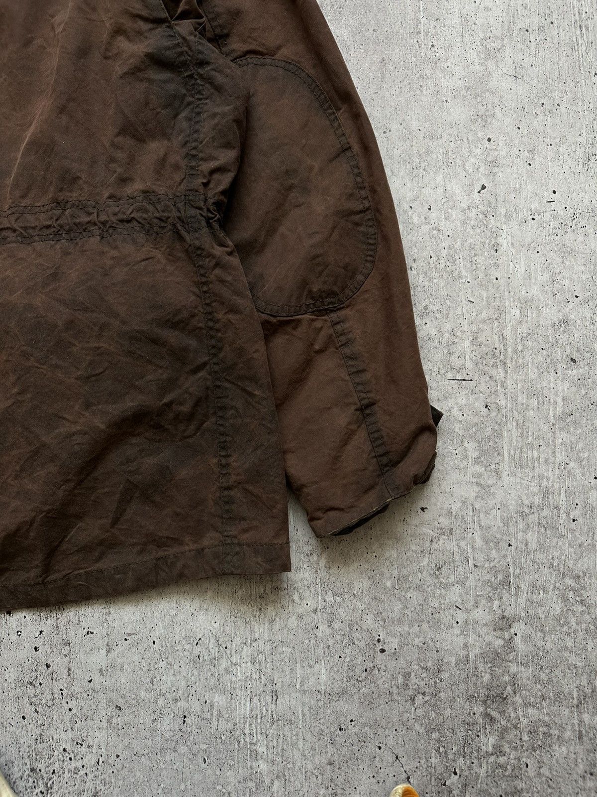 Barbour Vintage Barbour A357 Sapper Waxed Cotton Jacket Size US XL / EU 56 / 4 - 17 Thumbnail