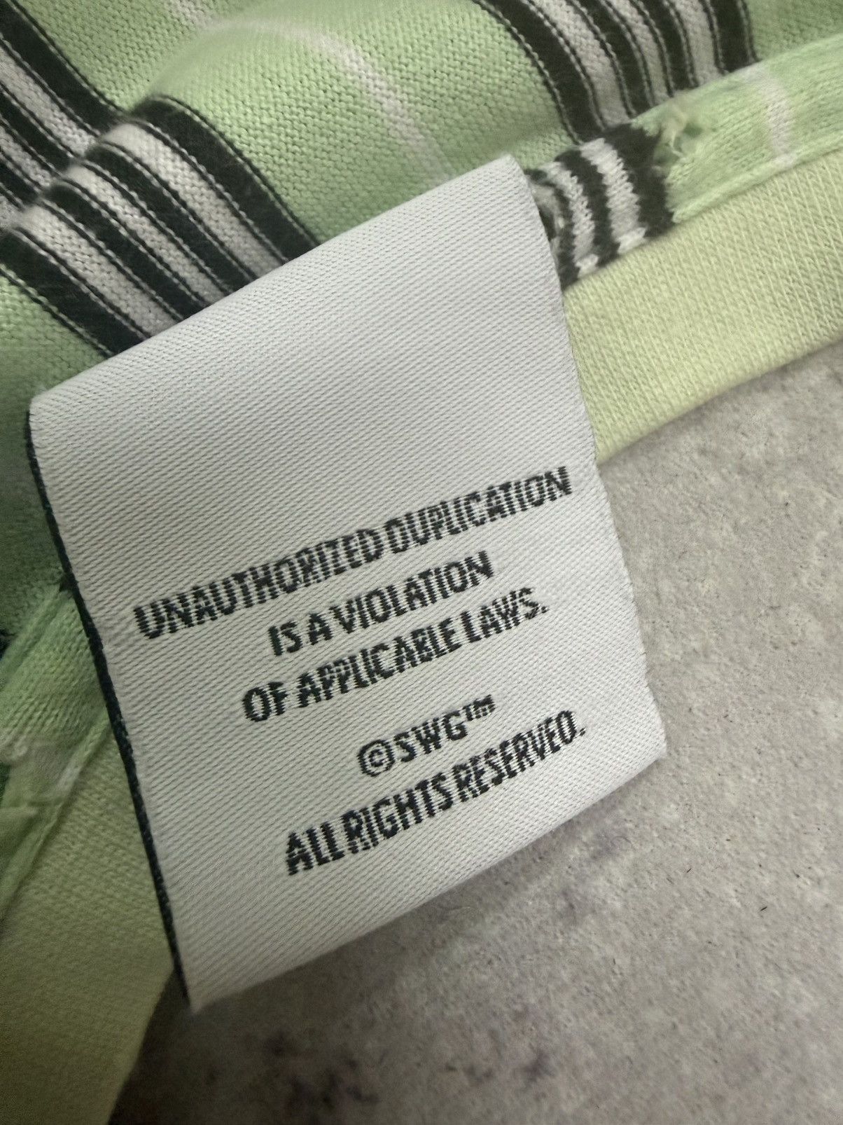 Swagger SWAGGER STRIPE MADE IN JAPAN TSHIRT Size US M / EU 48-50 / 2 - 7 Thumbnail