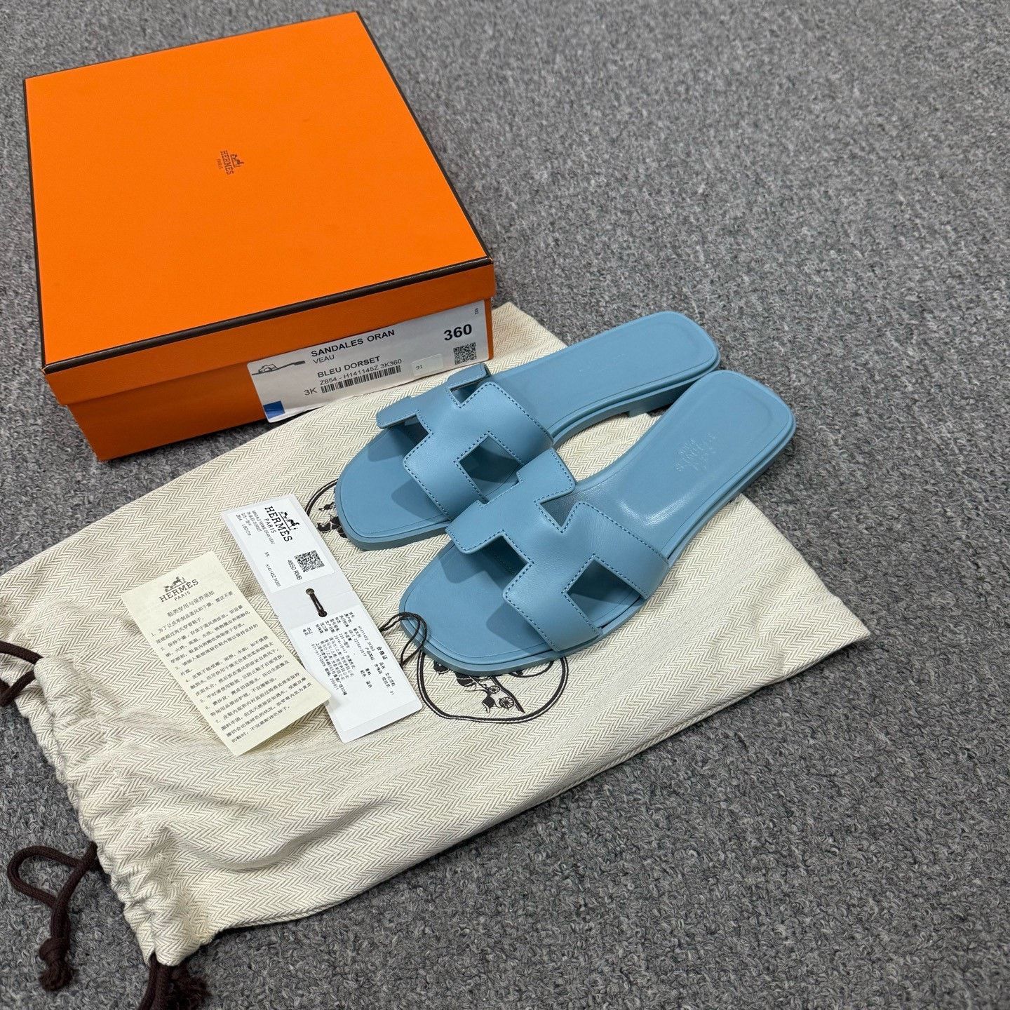Hermes Hermes Oran Sandals Size 36 Size US 5 / IT 35 - 1 Thumbnail